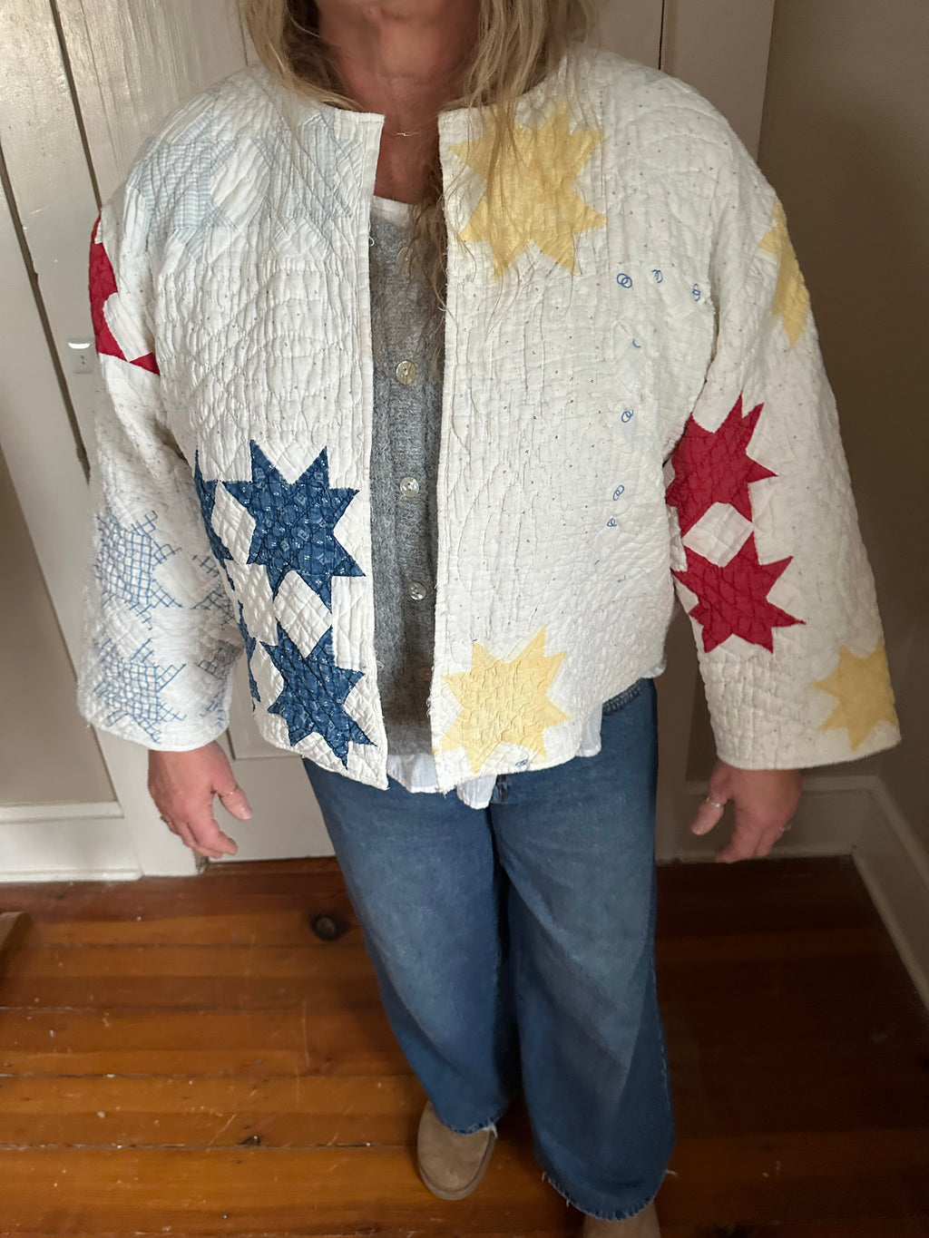 Eight Point Star Quilt Jacket