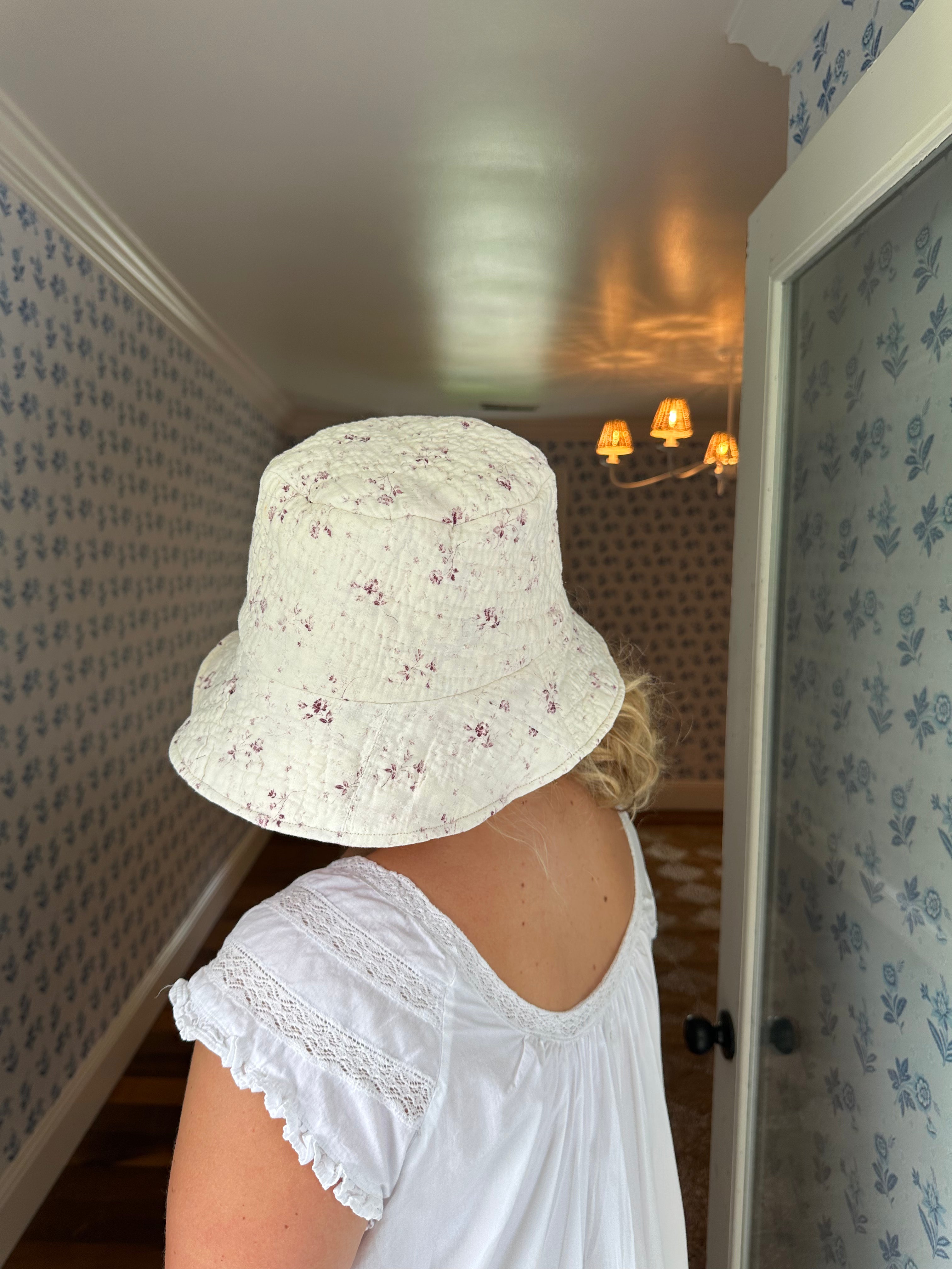 Vintage Quilt Bucket Hat (01)
