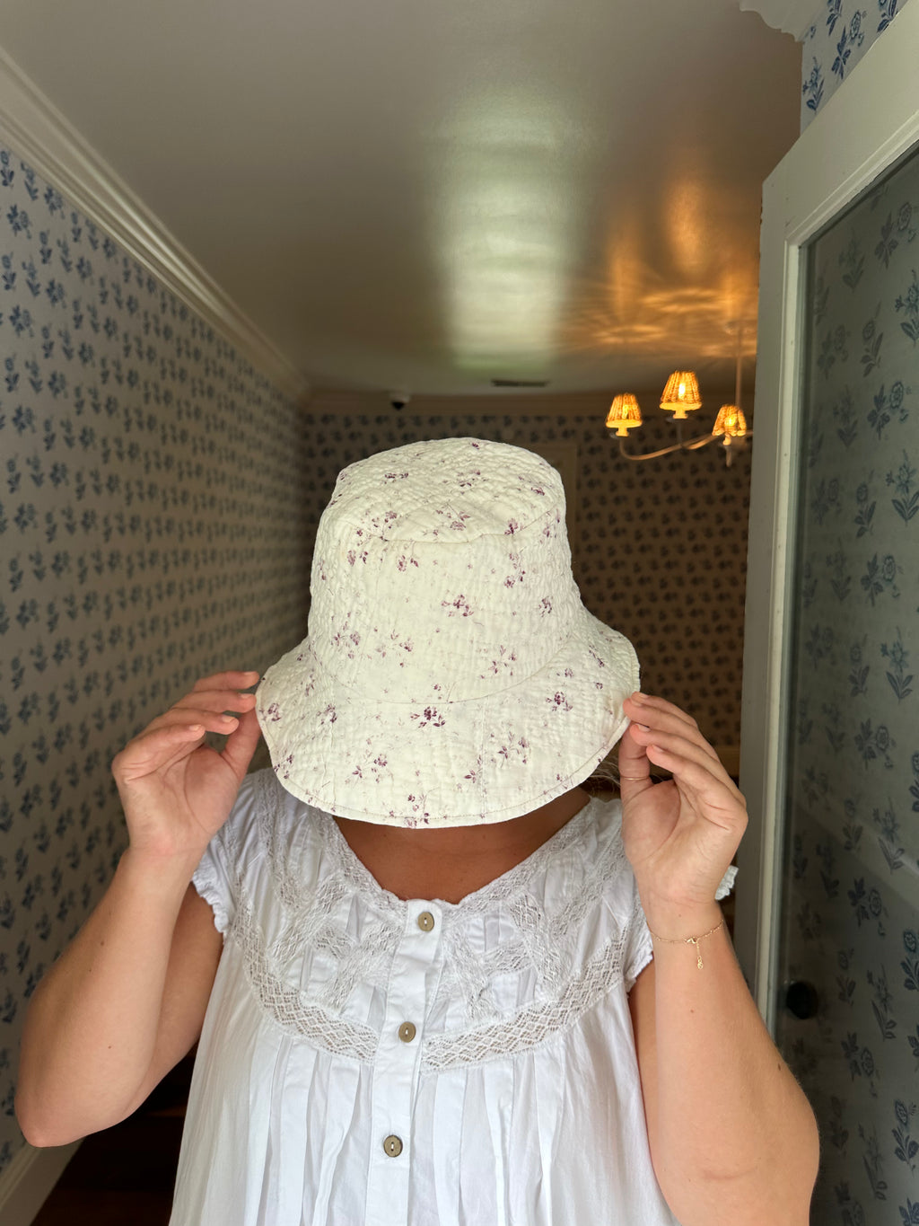 Vintage Quilt Bucket Hat (01)