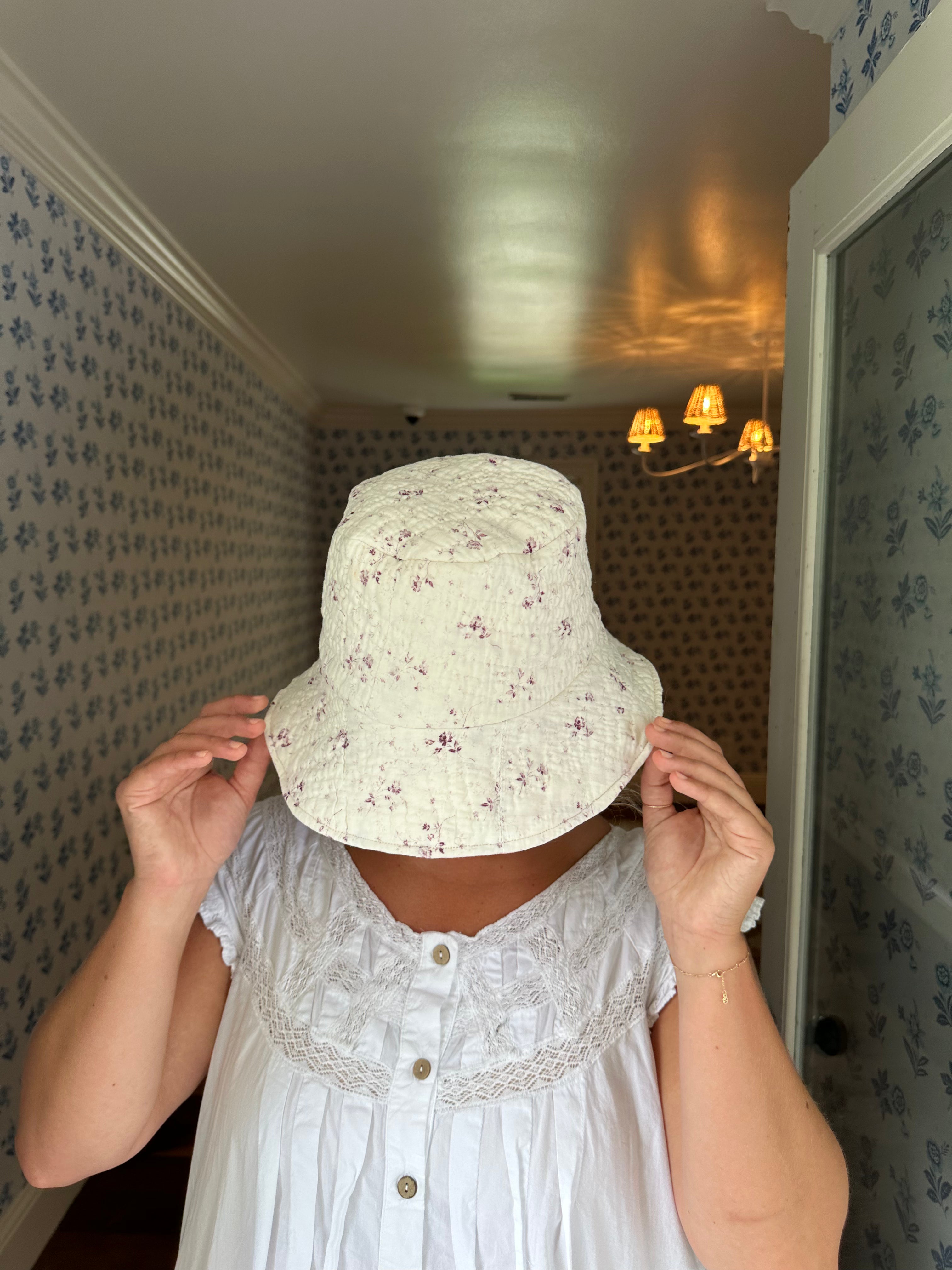 Vintage Quilt Bucket Hat (01)