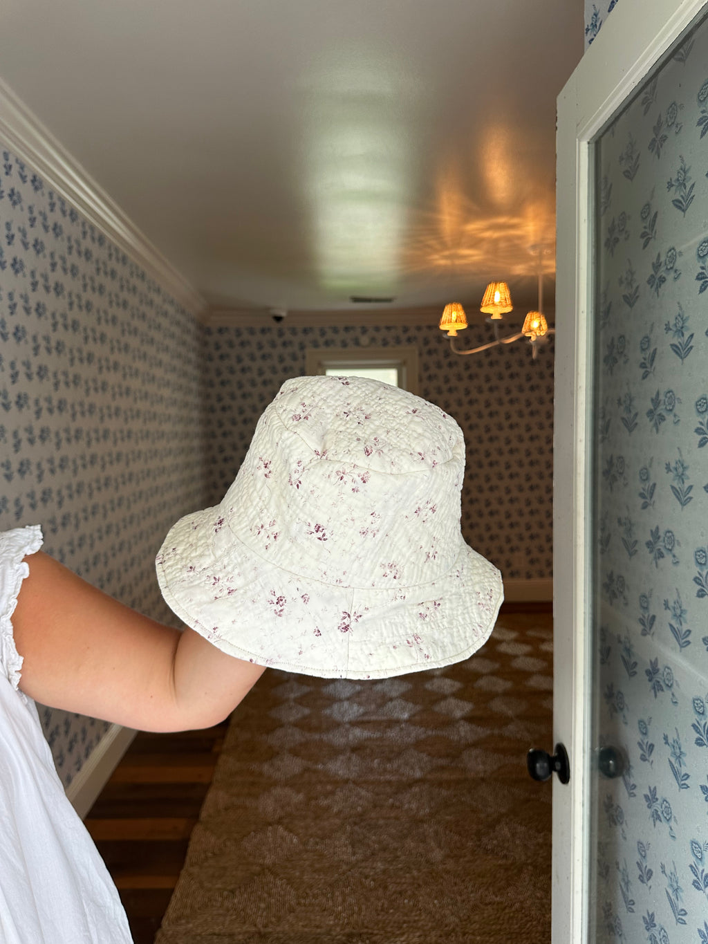 Vintage Quilt Bucket Hat (01)