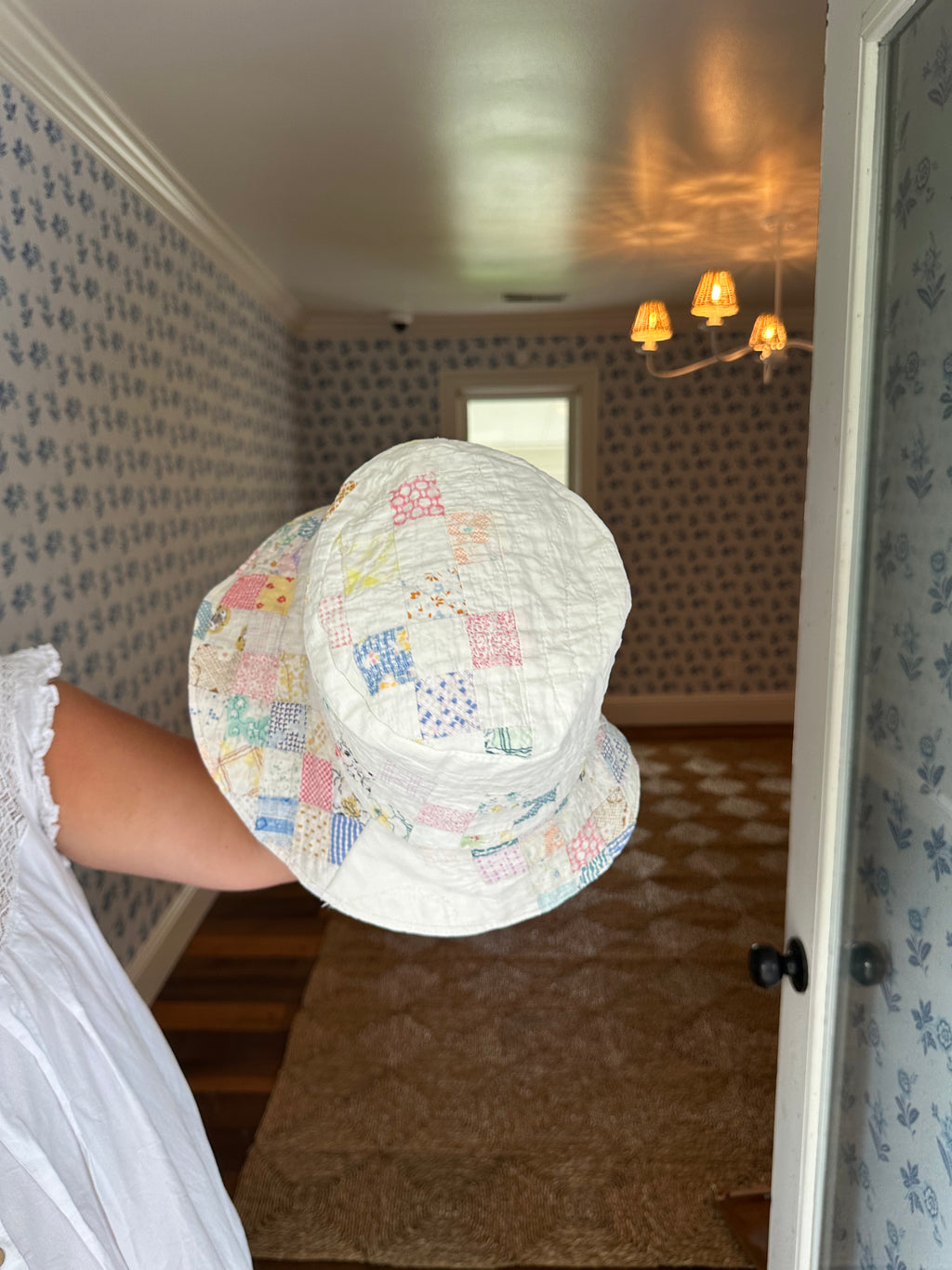 Vintage Quilt Bucket Hat (02)