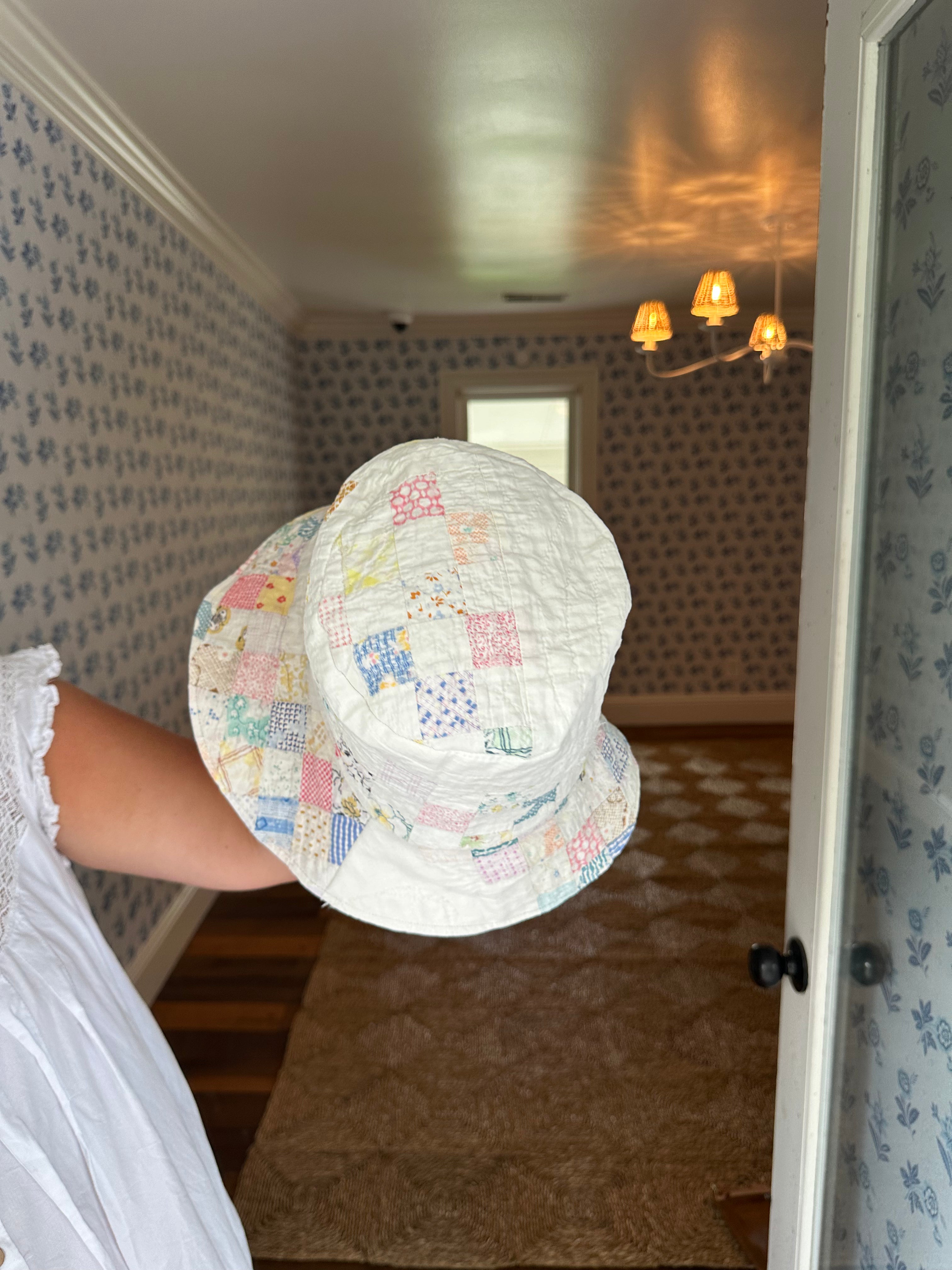 Vintage Quilt Bucket Hat (02)