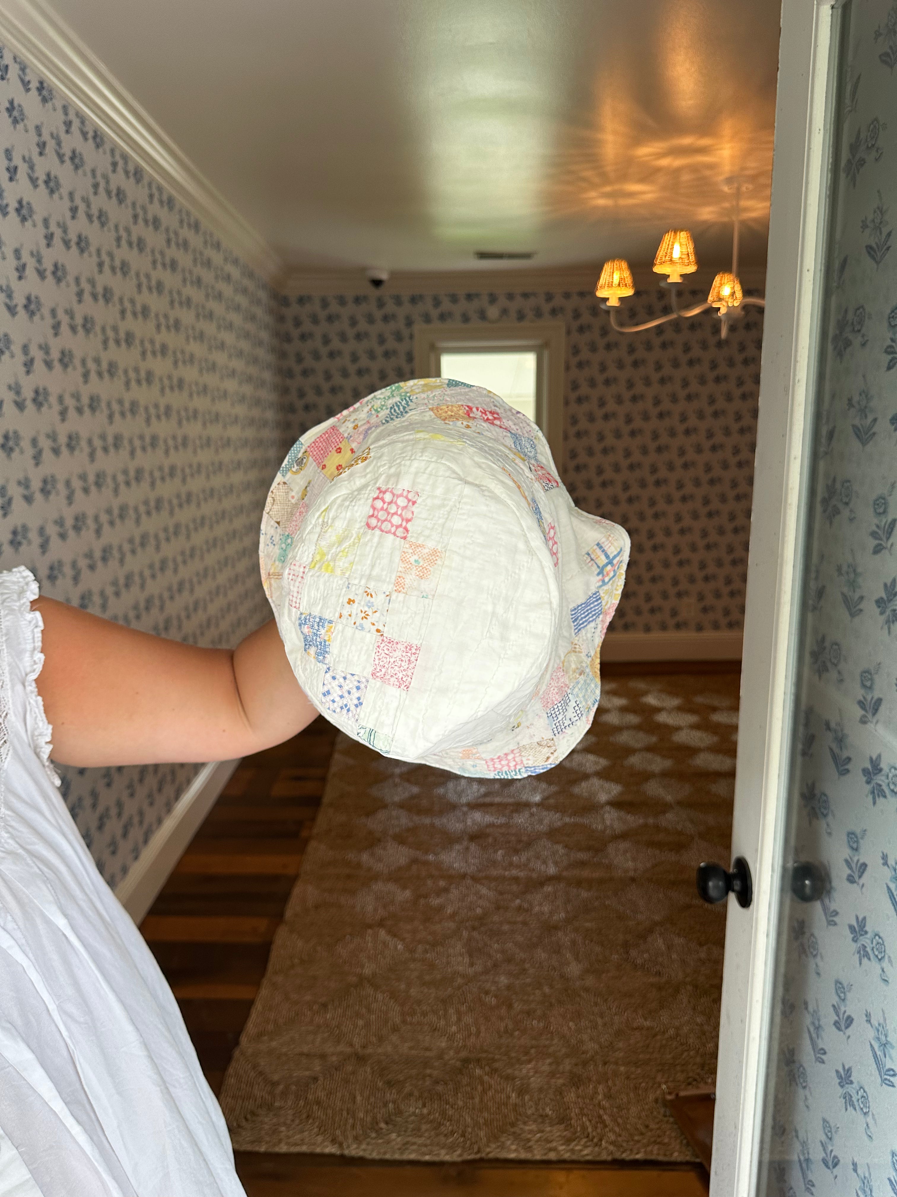 Vintage Quilt Bucket Hat (02)
