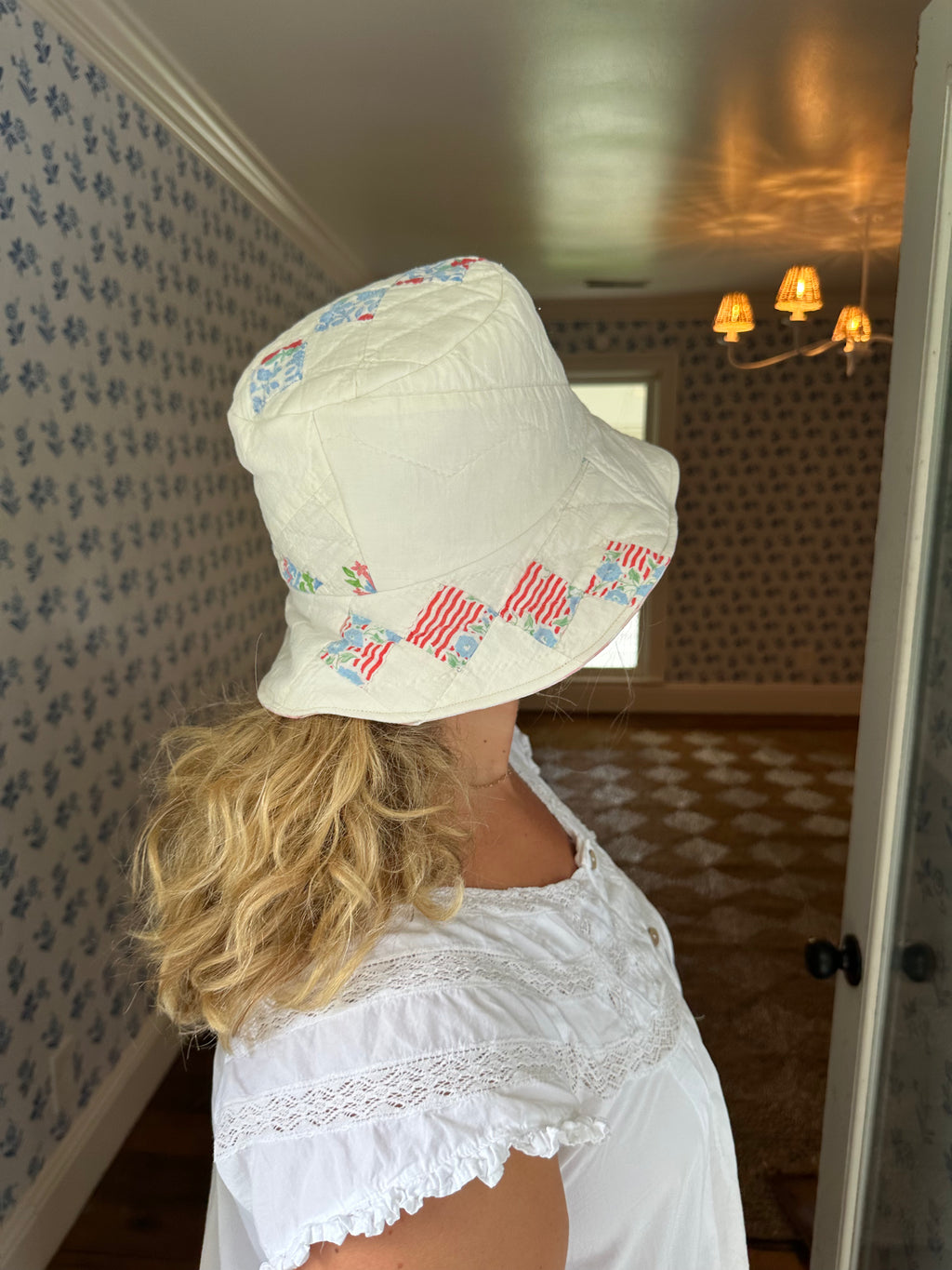 Vintage Quilt Bucket Hat (04)