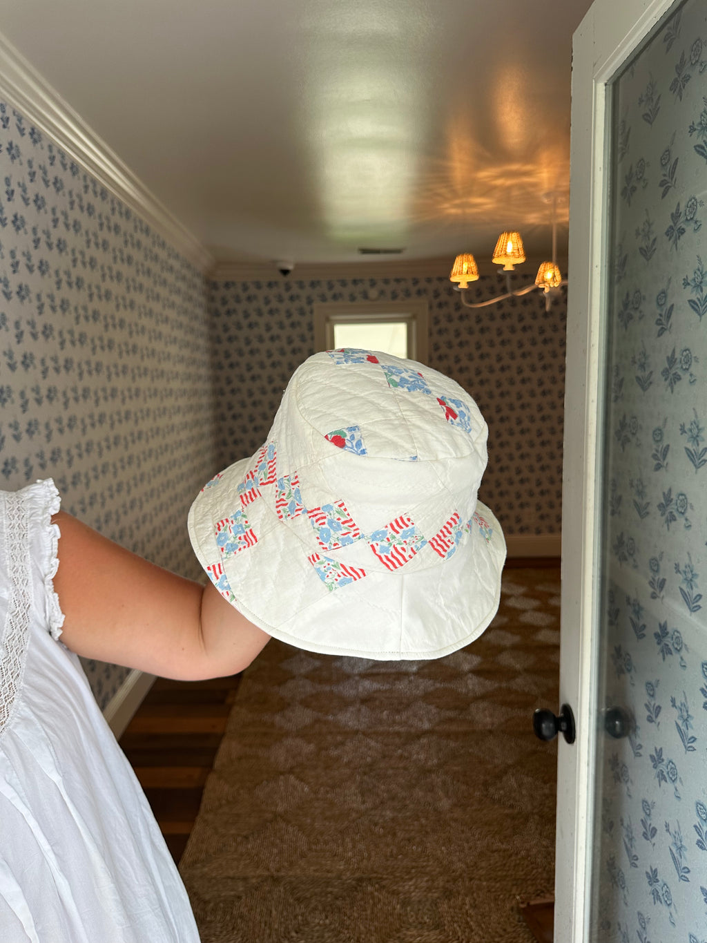 Vintage Quilt Bucket Hat (04)