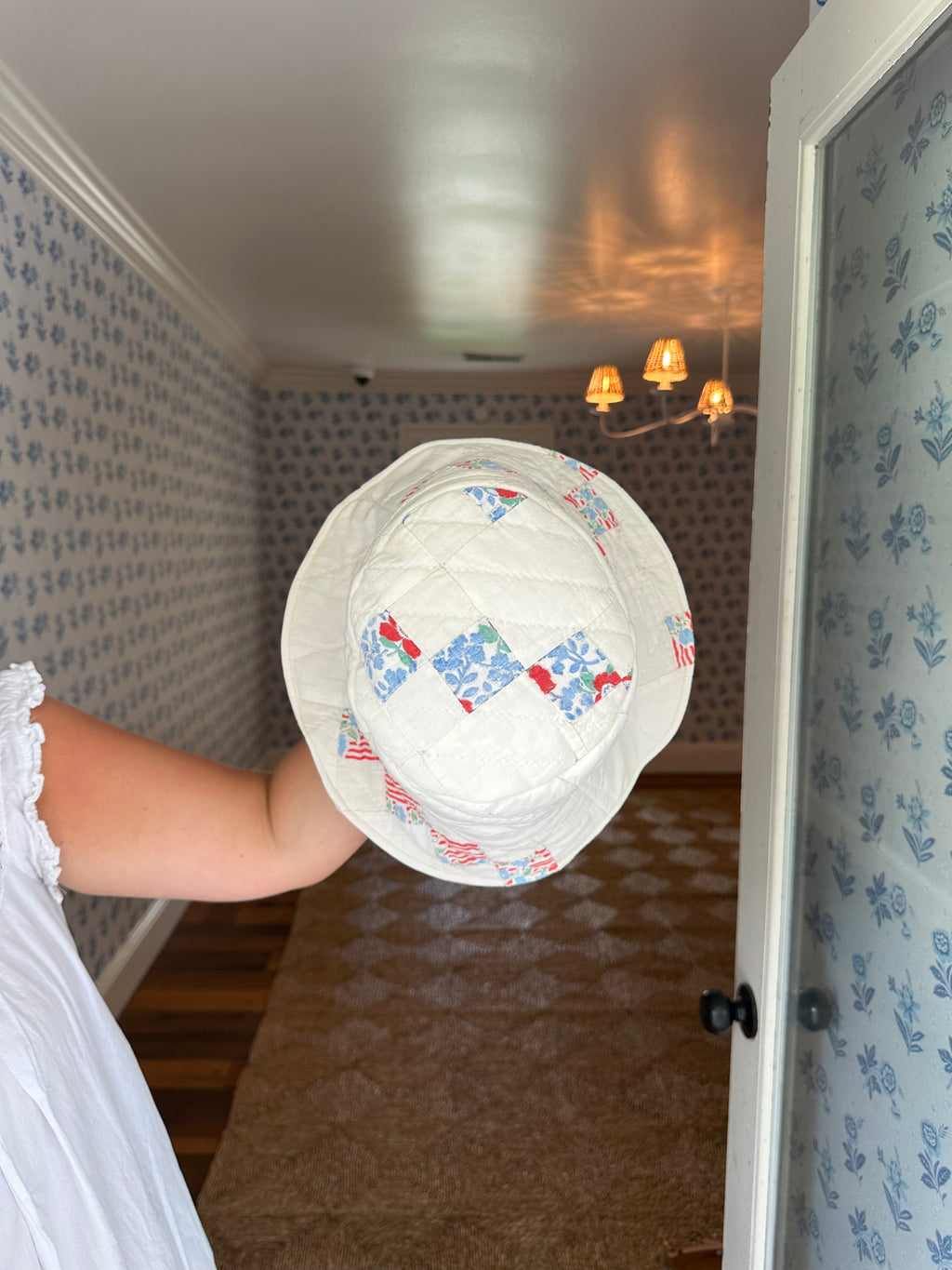Vintage Quilt Bucket Hat (04)