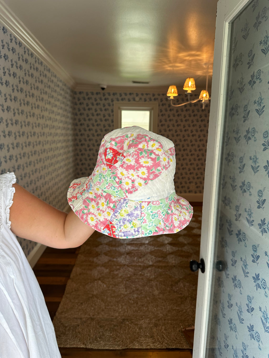 Vintage Quilt Bucket Hat (03)
