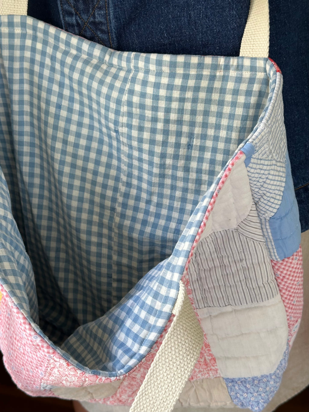 Bowtie Quilt Tote & Pouch Set