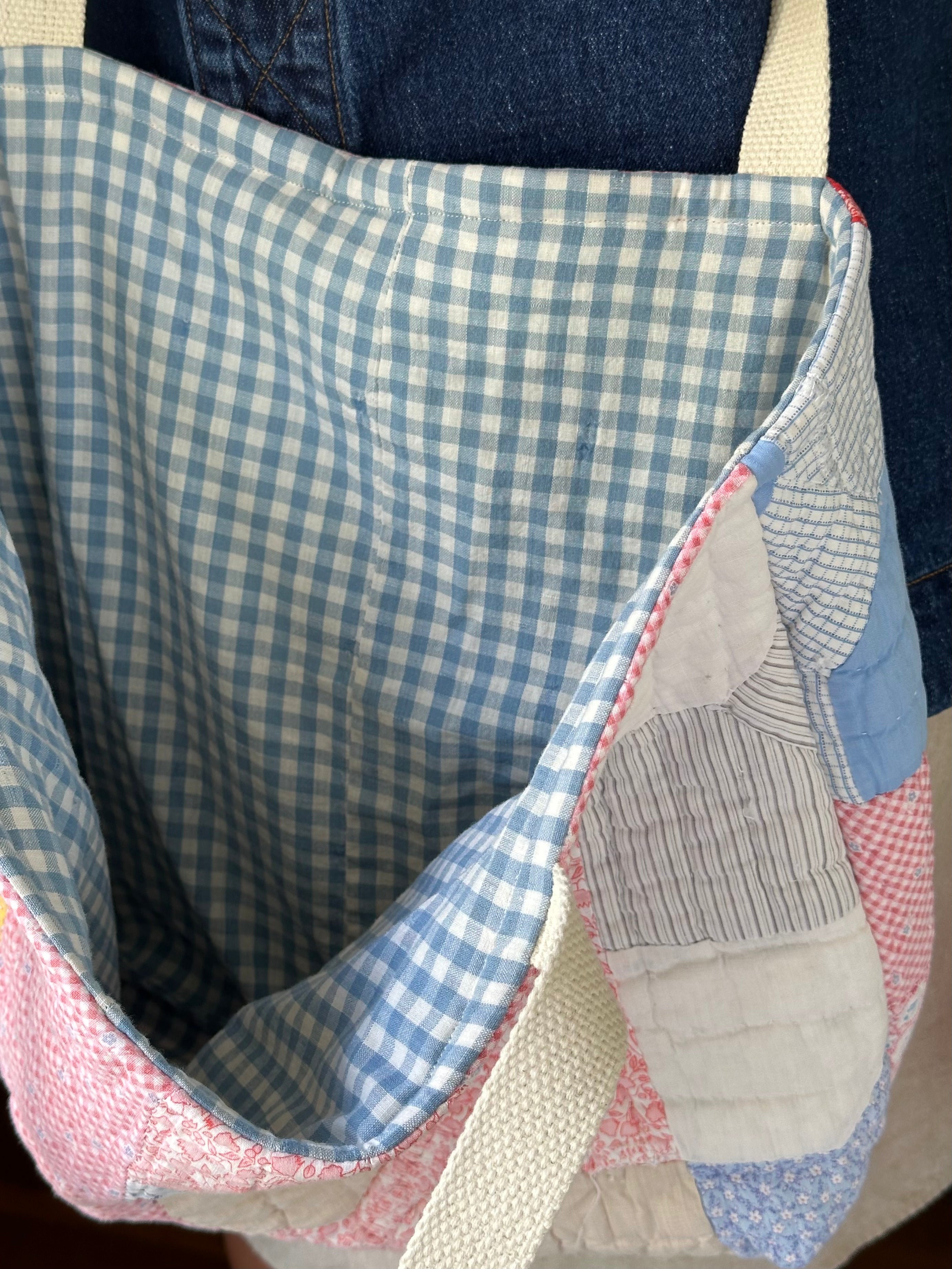 Bowtie Quilt Tote & Pouch Set
