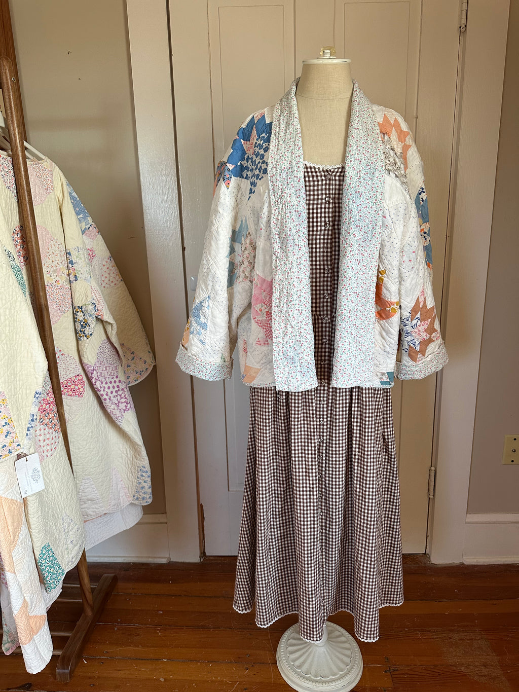 Floral Lotus Quilt Jacket