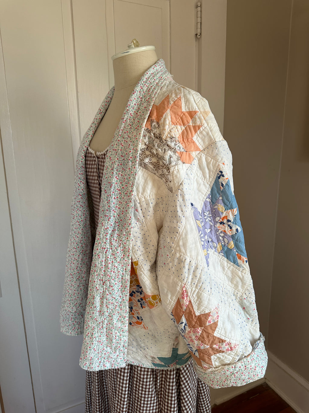 Floral Lotus Quilt Jacket