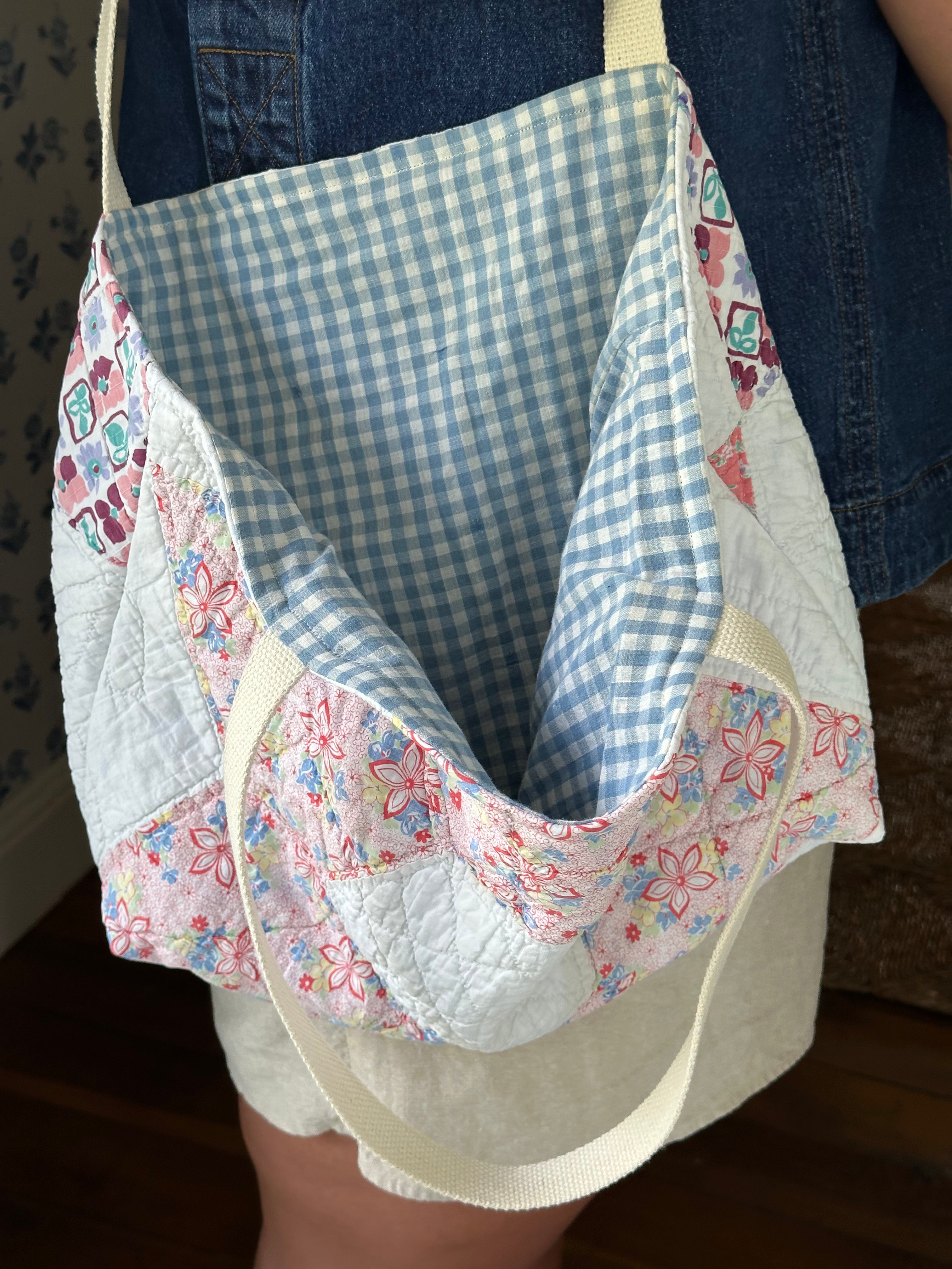 Six Point Star Quilt Tote