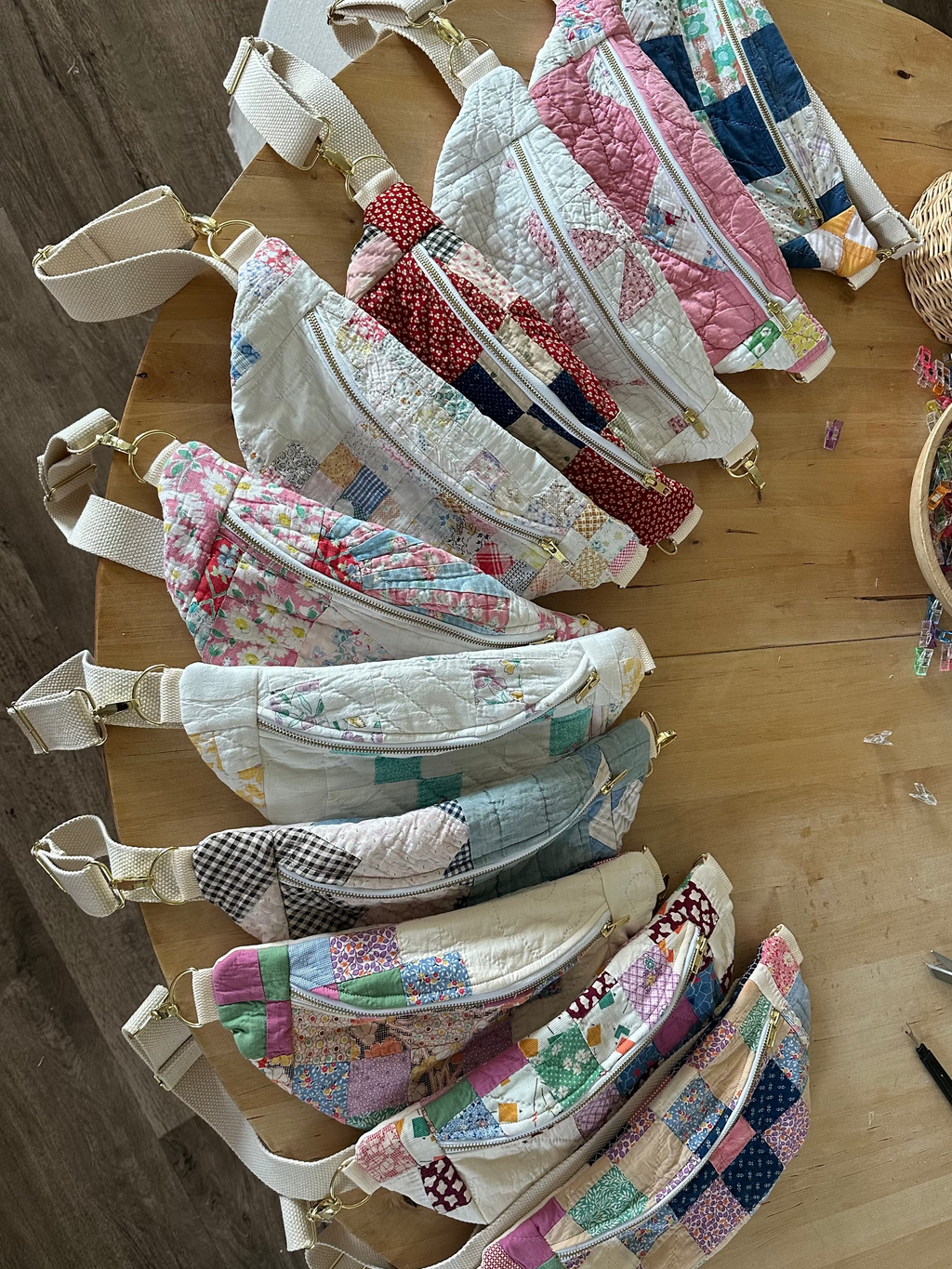 Vintage Quilt Fanny Pack (01)