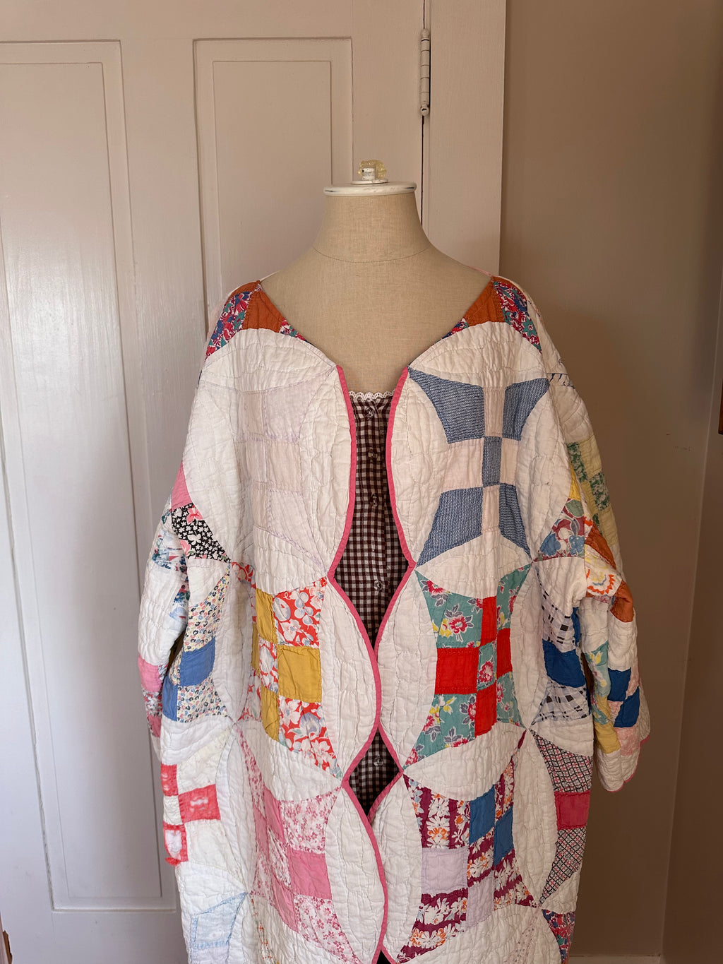 Glorified Nine Patch Quilt Jacket