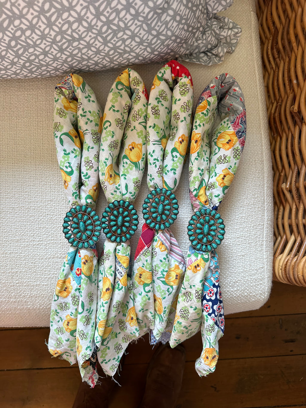 Quilt Top Bandana with Slide (18)