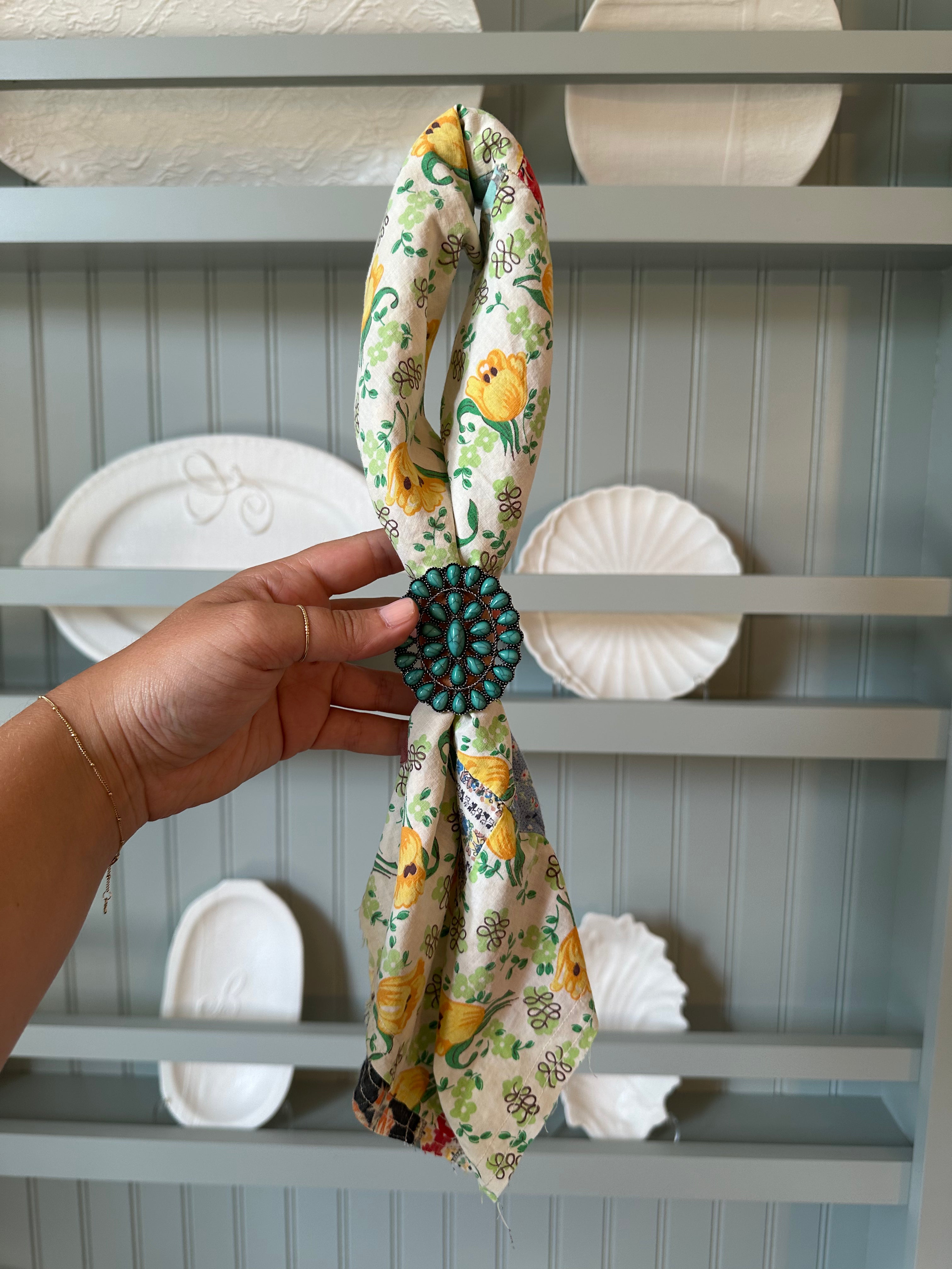 Quilt Top Bandana with Slide (16)