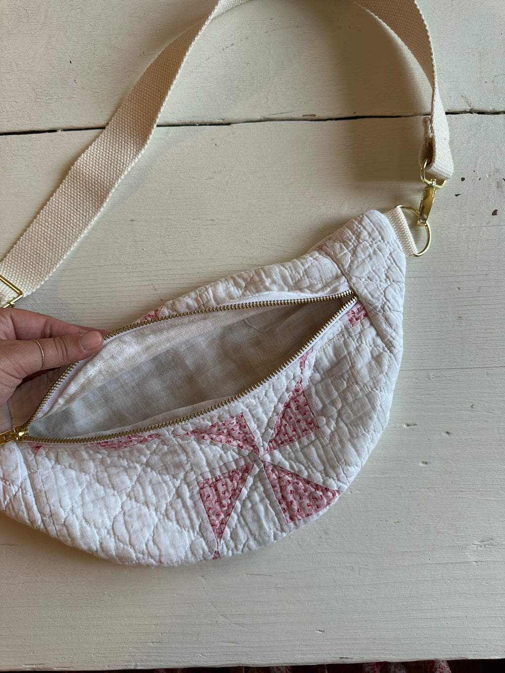 Vintage Quilt Fanny Pack (02)