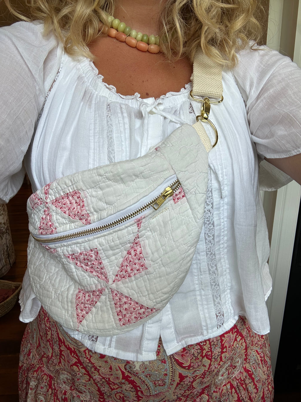 Vintage Quilt Fanny Pack (02)