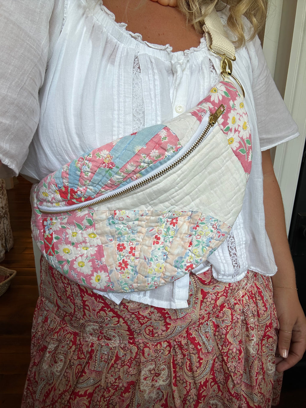 Vintage Quilt Fanny Pack (04)