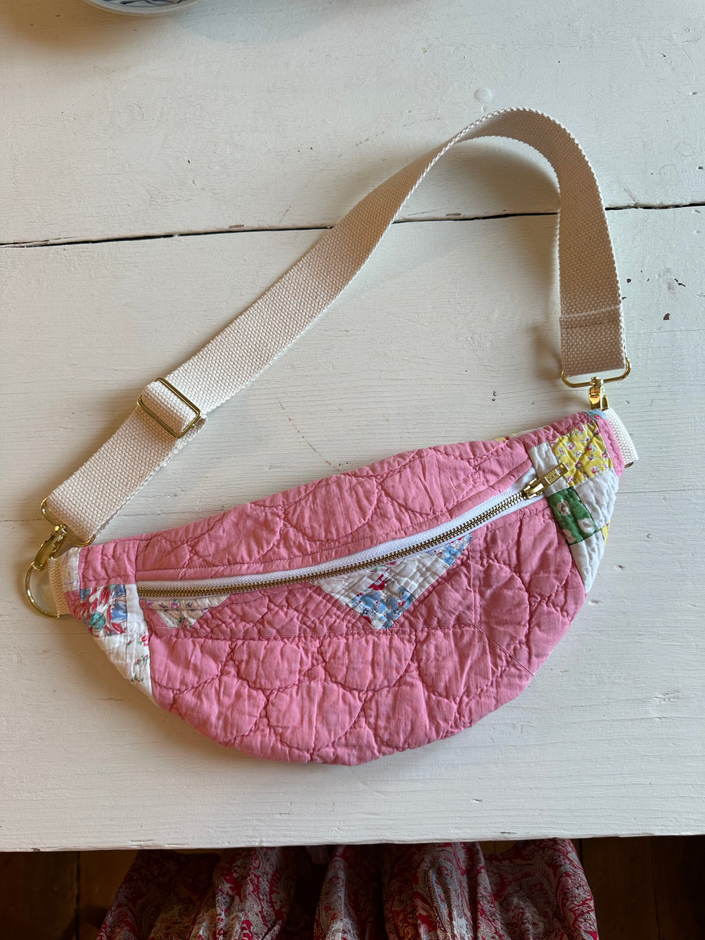 Vintage Quilt Fanny Pack (05)
