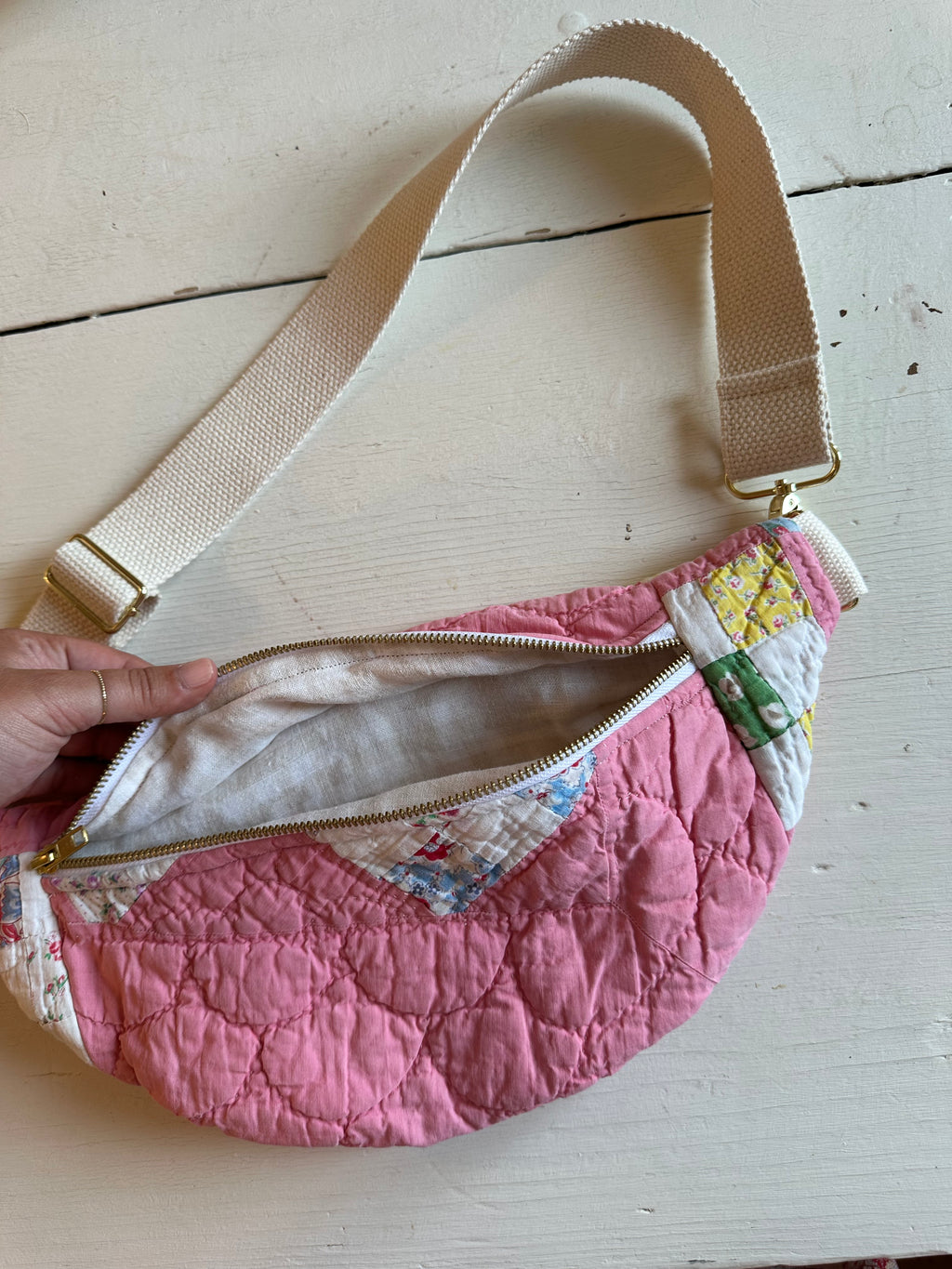 Vintage Quilt Fanny Pack (05)