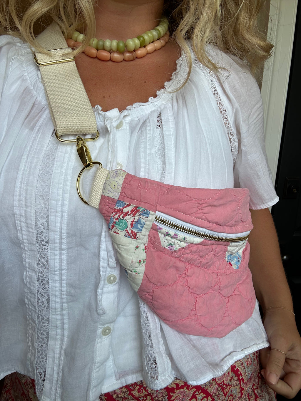 Vintage Quilt Fanny Pack (05)