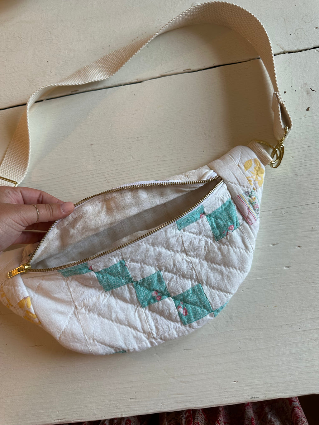 Vintage Quilt Fanny Pack (06)