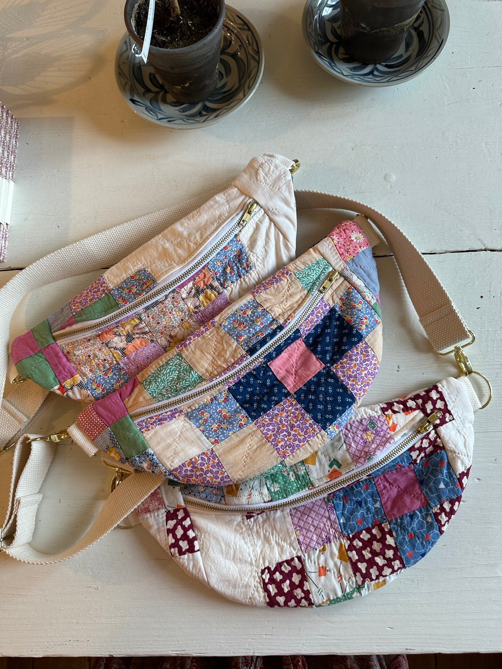 Vintage Quilt Fanny Pack (08)
