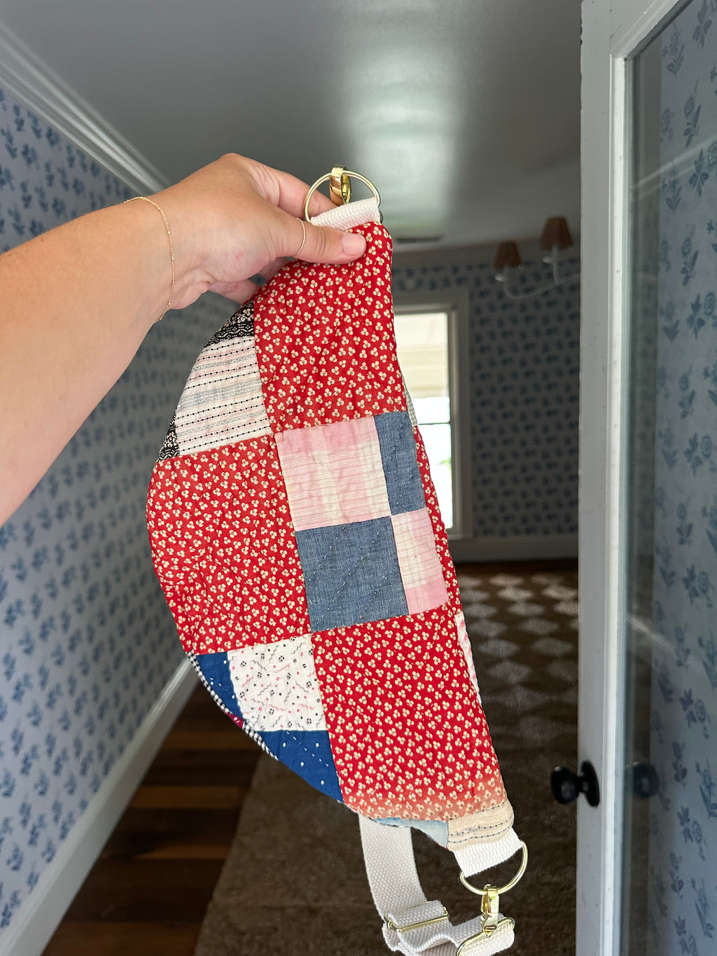 Vintage Quilt Fanny Pack (01)
