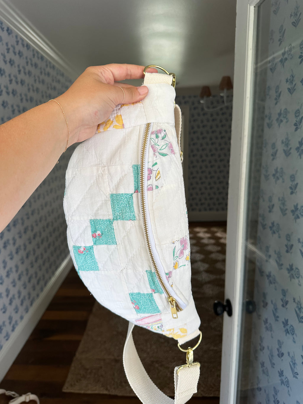 Vintage Quilt Fanny Pack (06)