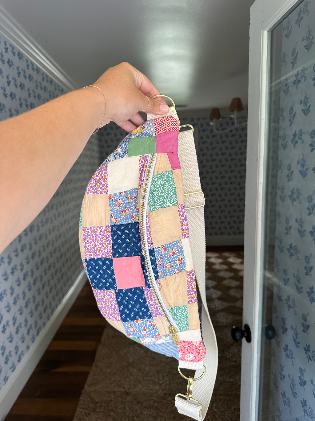 Vintage Quilt Fanny Pack (07)