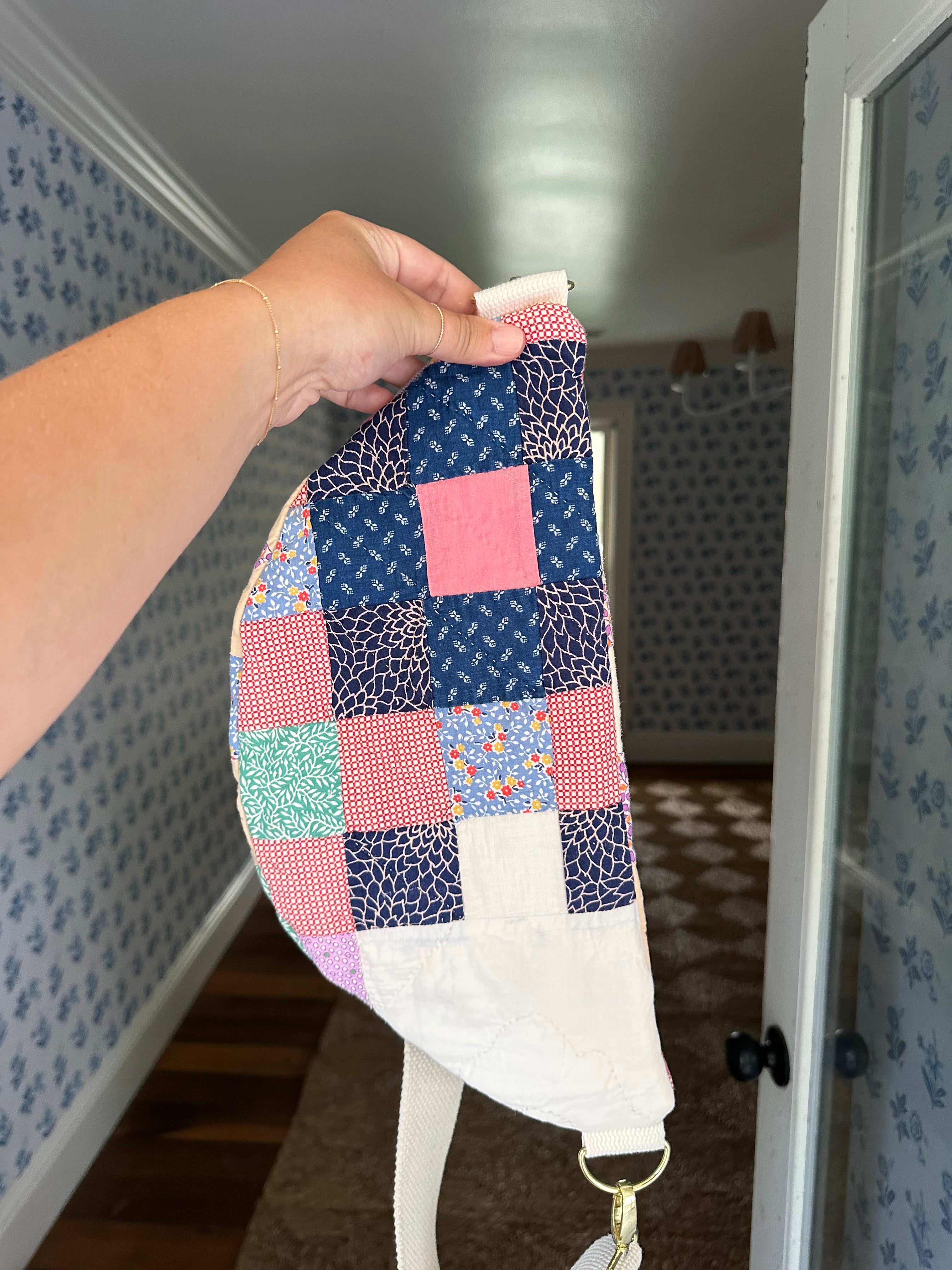 Vintage Quilt Fanny Pack (07)