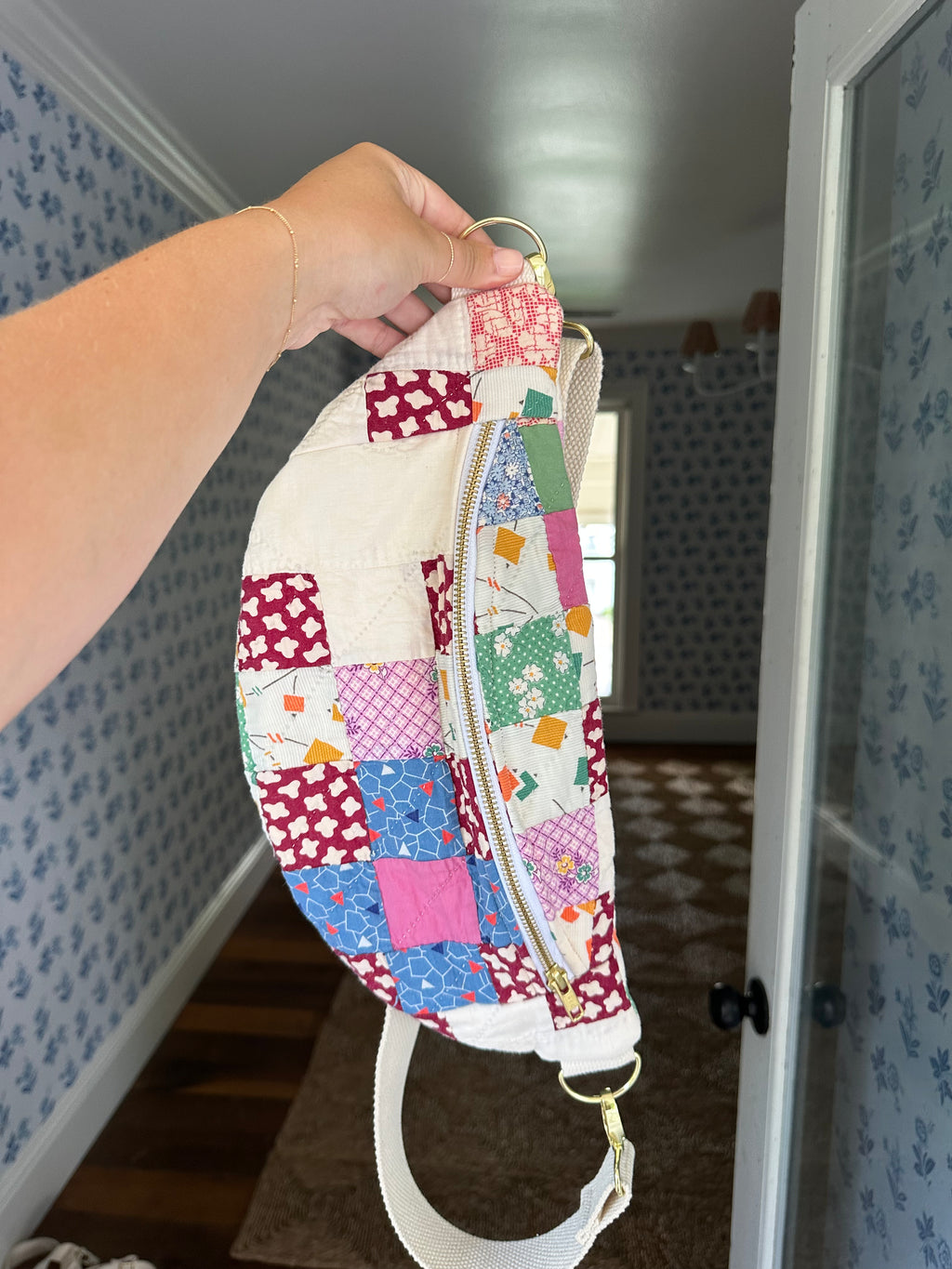 Vintage Quilt Fanny Pack (08)