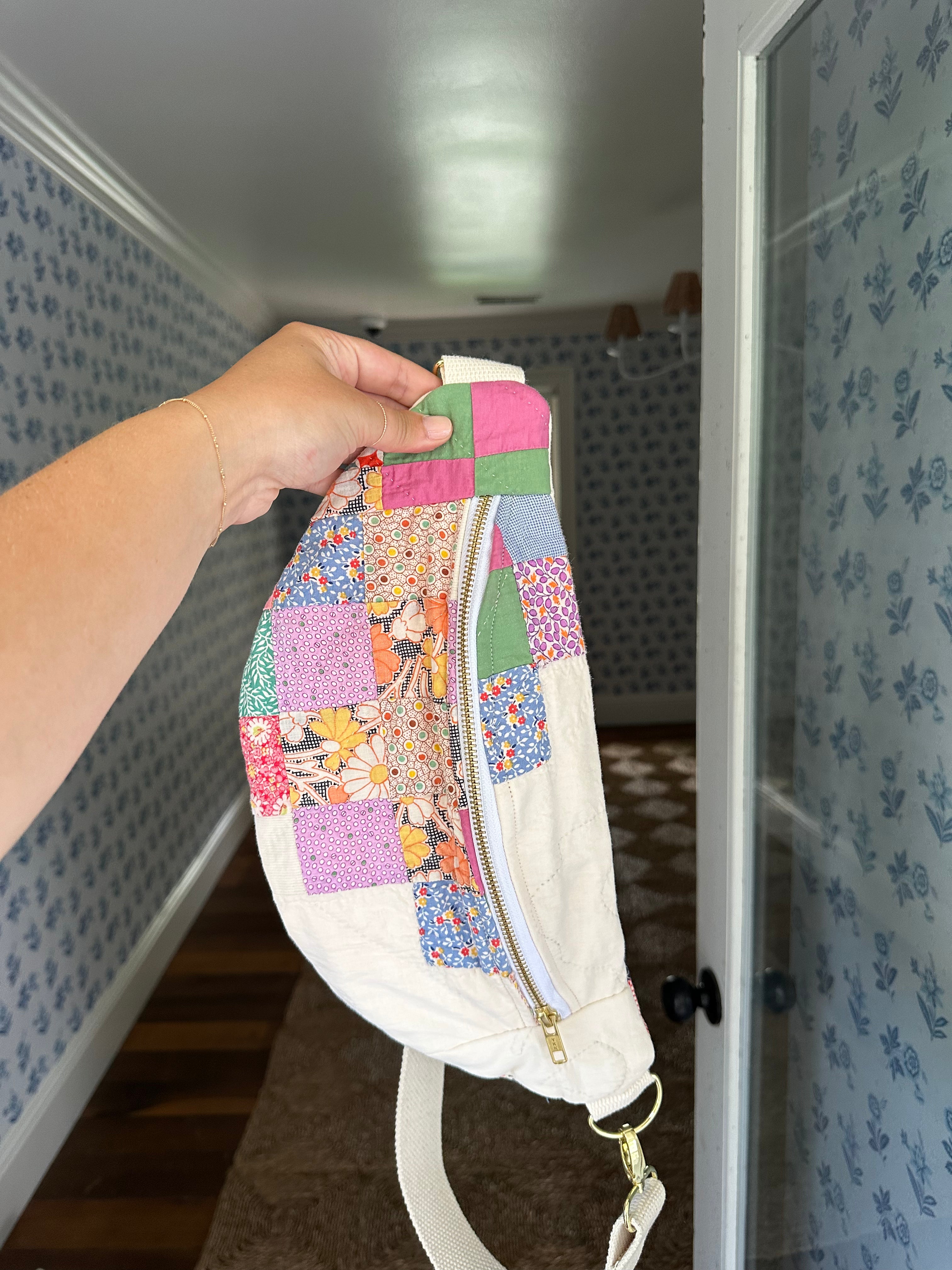 Vintage Quilt Fanny Pack (09)