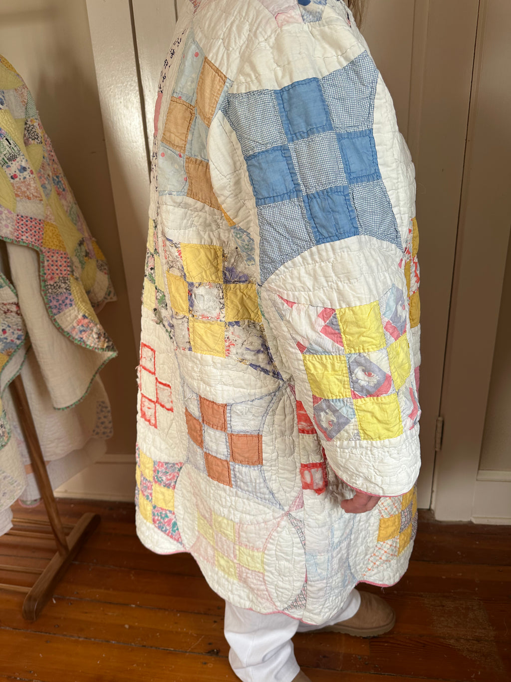 Glorified Nine Patch Quilt Jacket