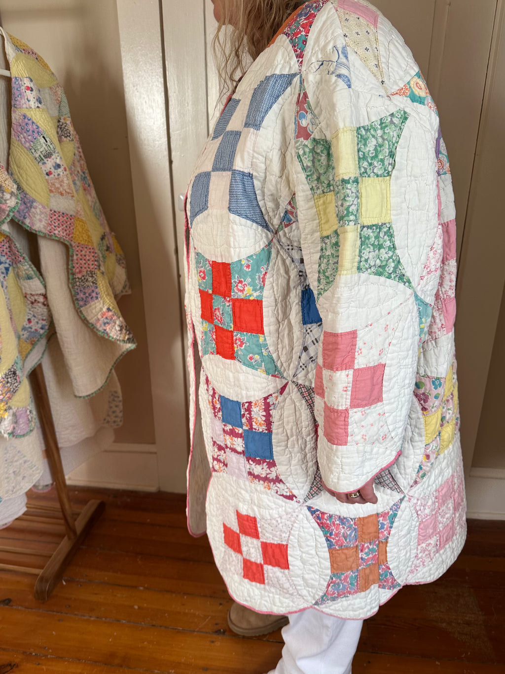 Glorified Nine Patch Quilt Jacket