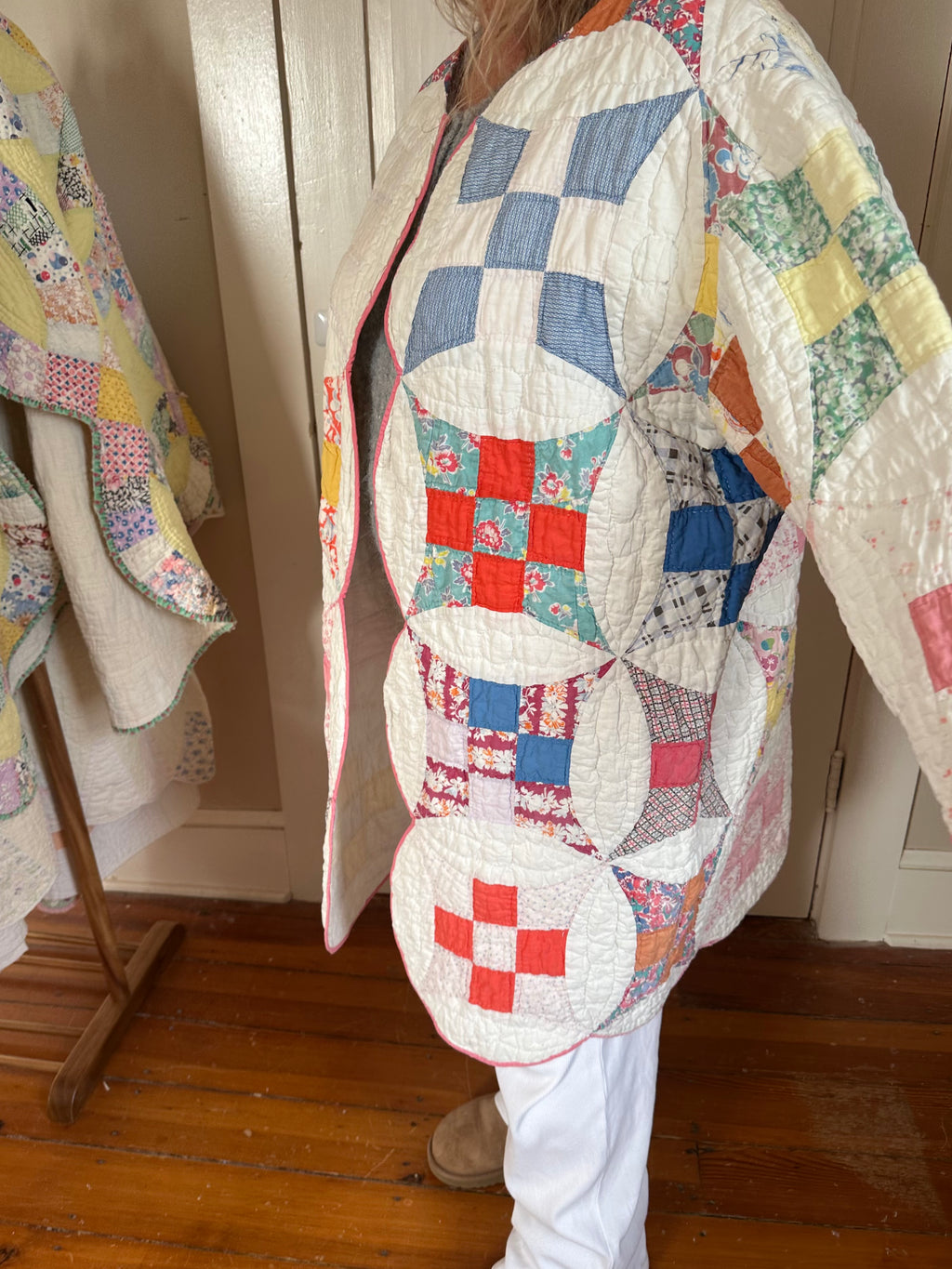 Glorified Nine Patch Quilt Jacket