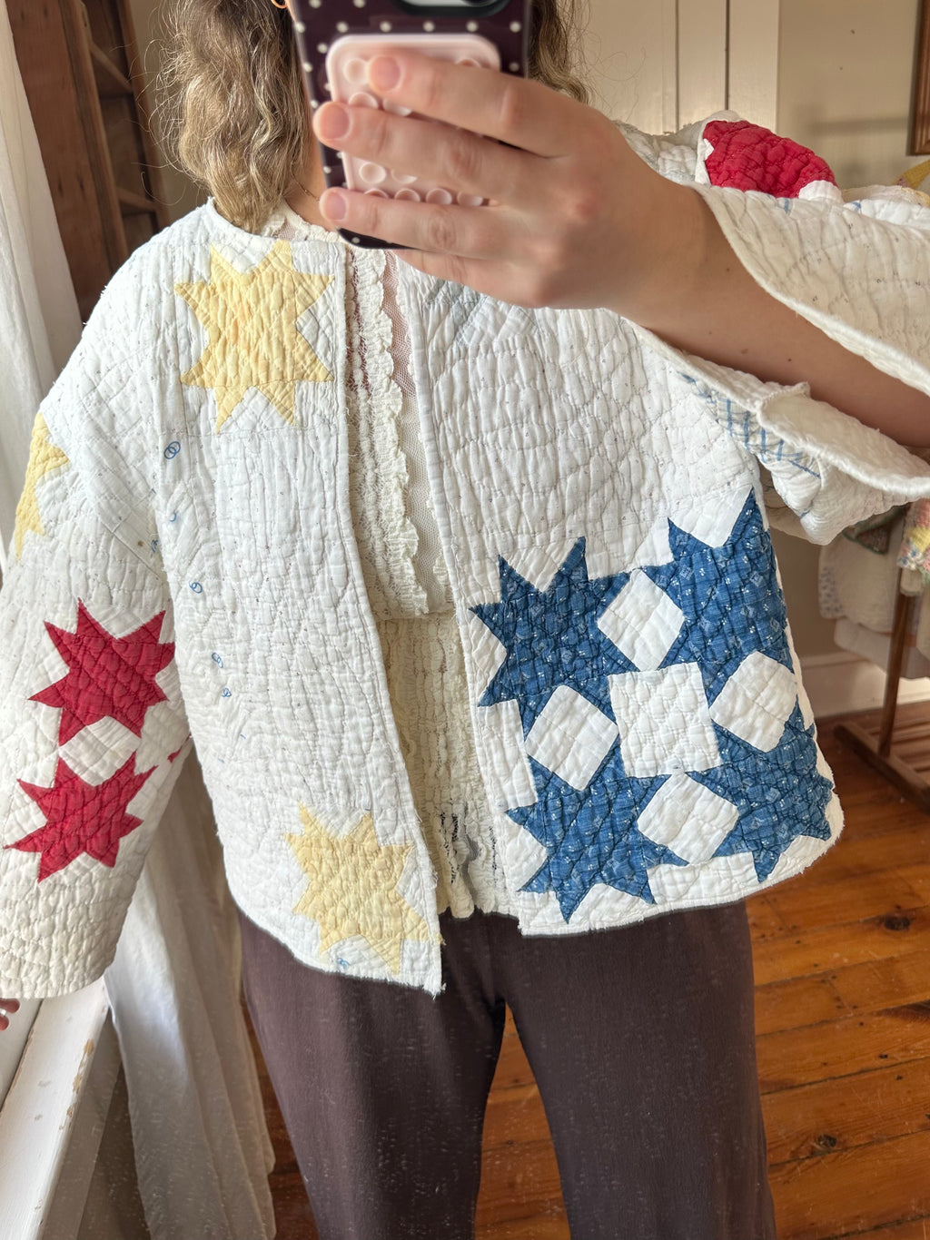 Eight Point Star Quilt Jacket