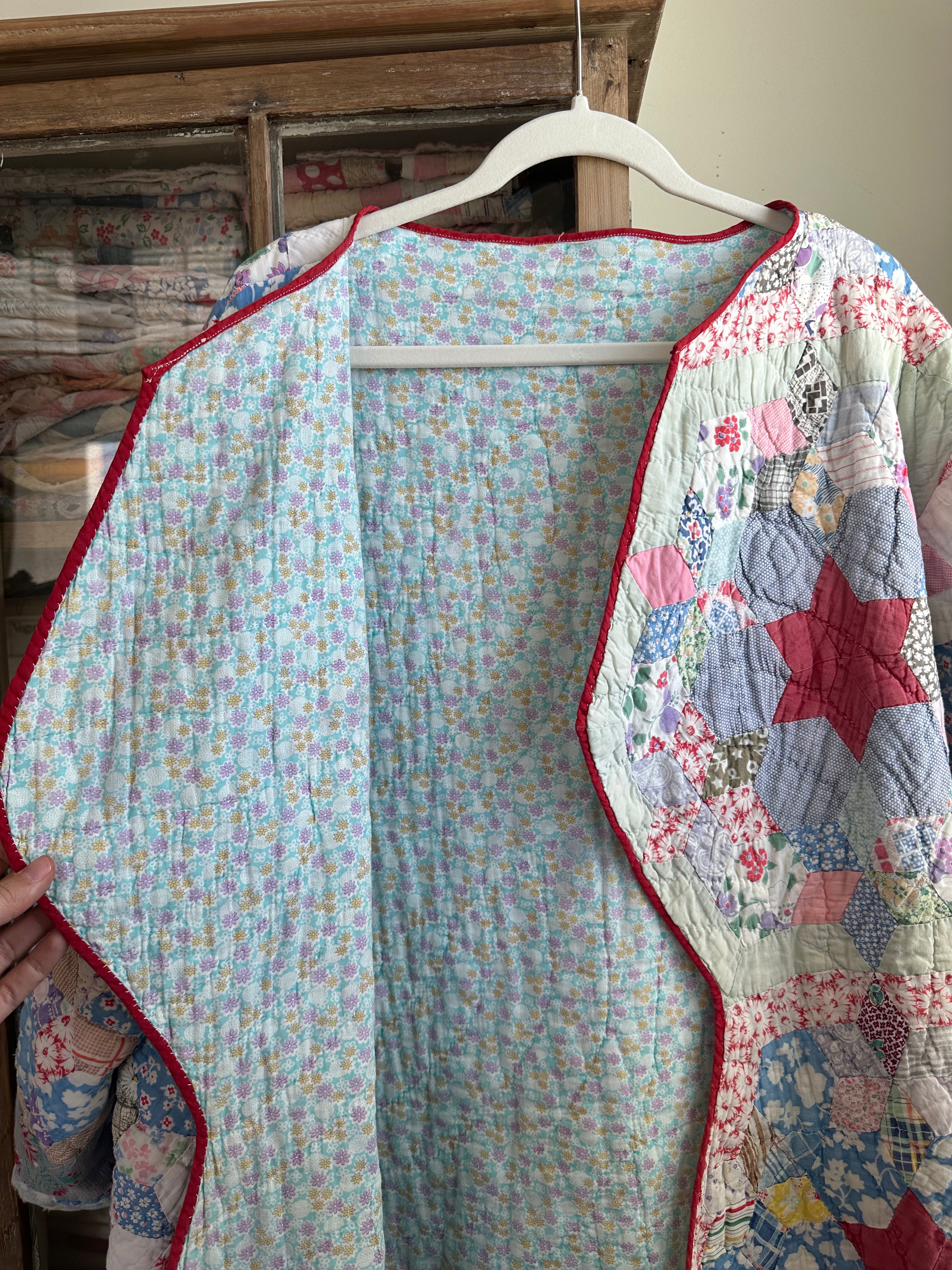 Six Point Star Quilt Jacket