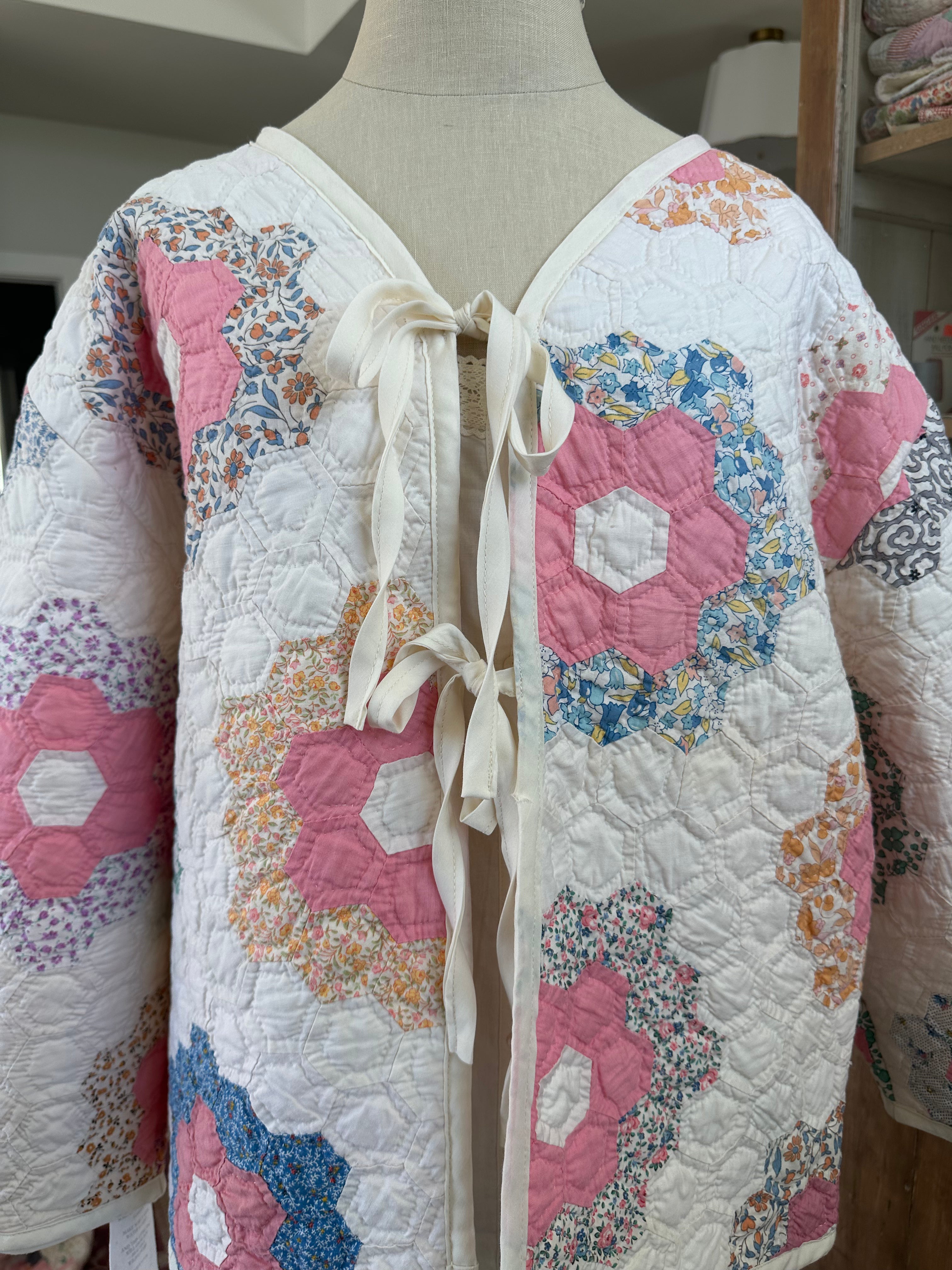 Grandma's Garden Quilt Jacket