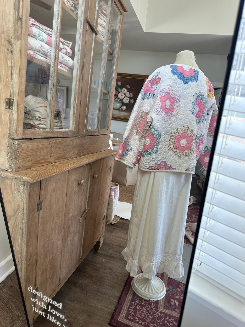 Grandma's Garden Quilt Jacket