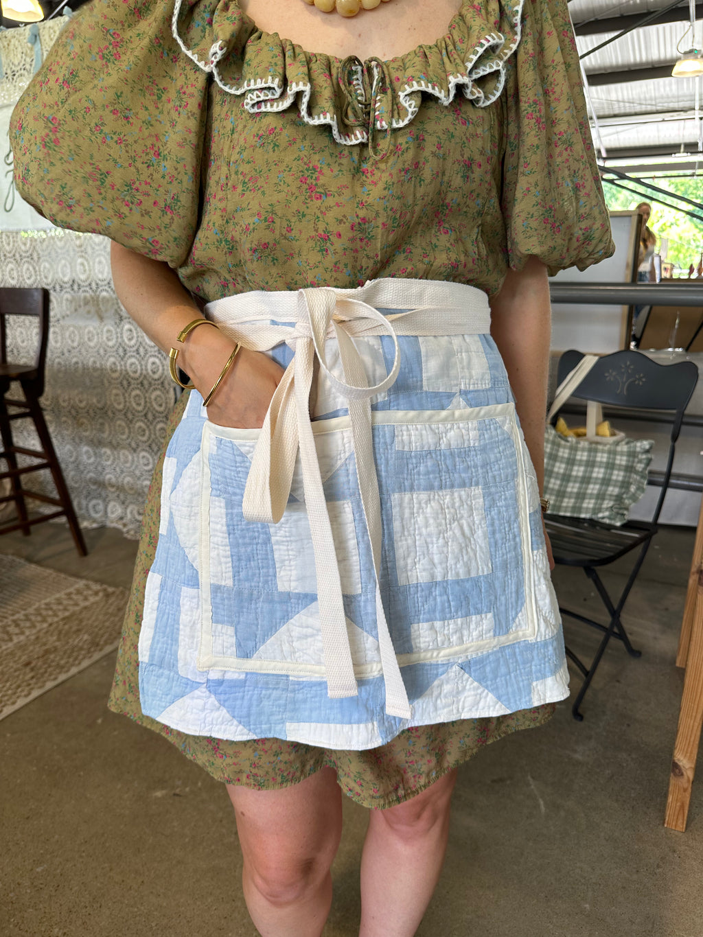 Vintage Quilt Apron (02)