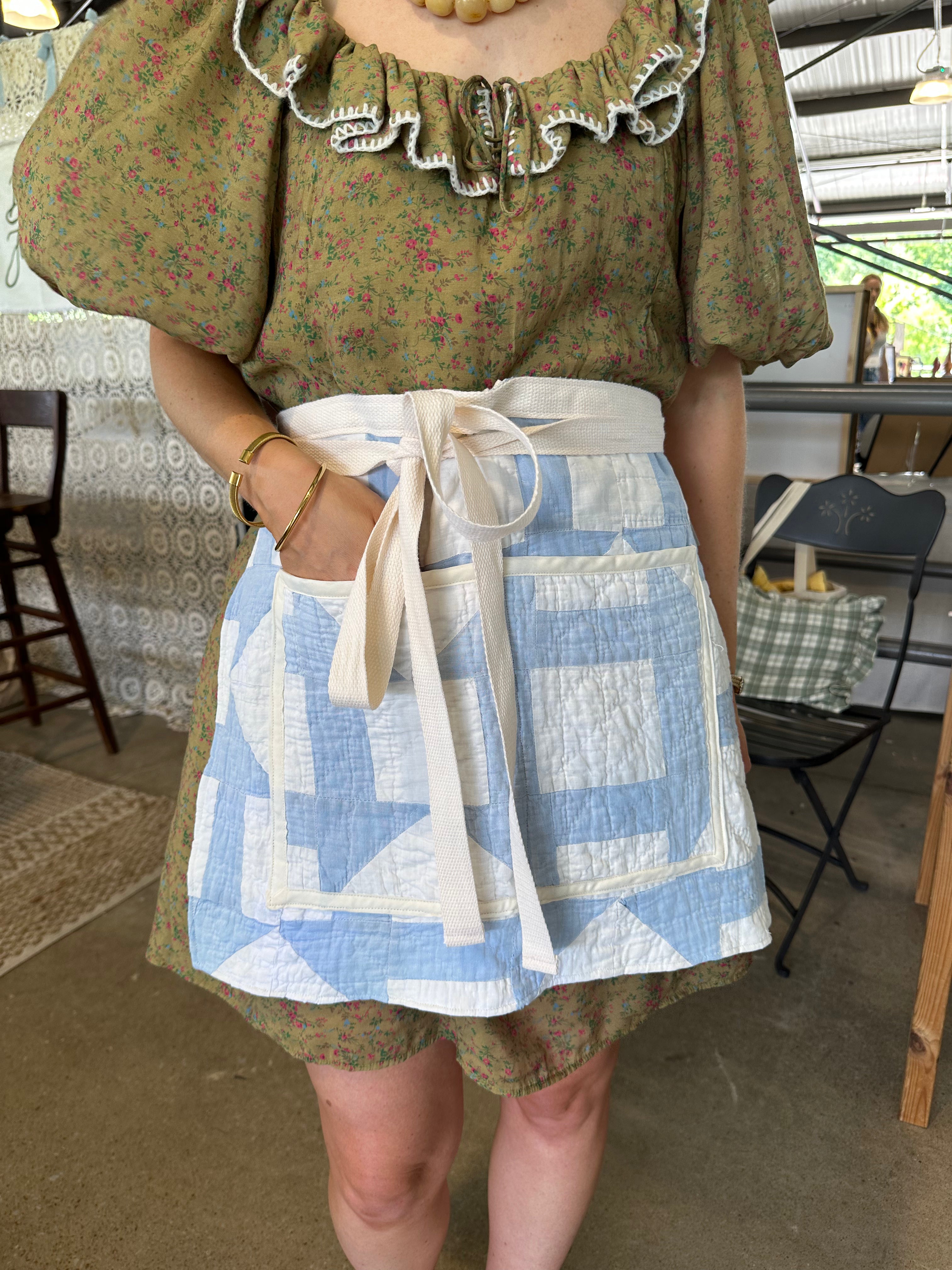 Vintage Quilt Apron (02)