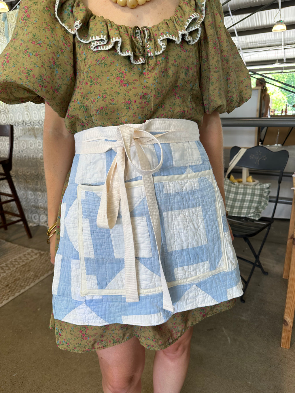Vintage Quilt Apron (02)