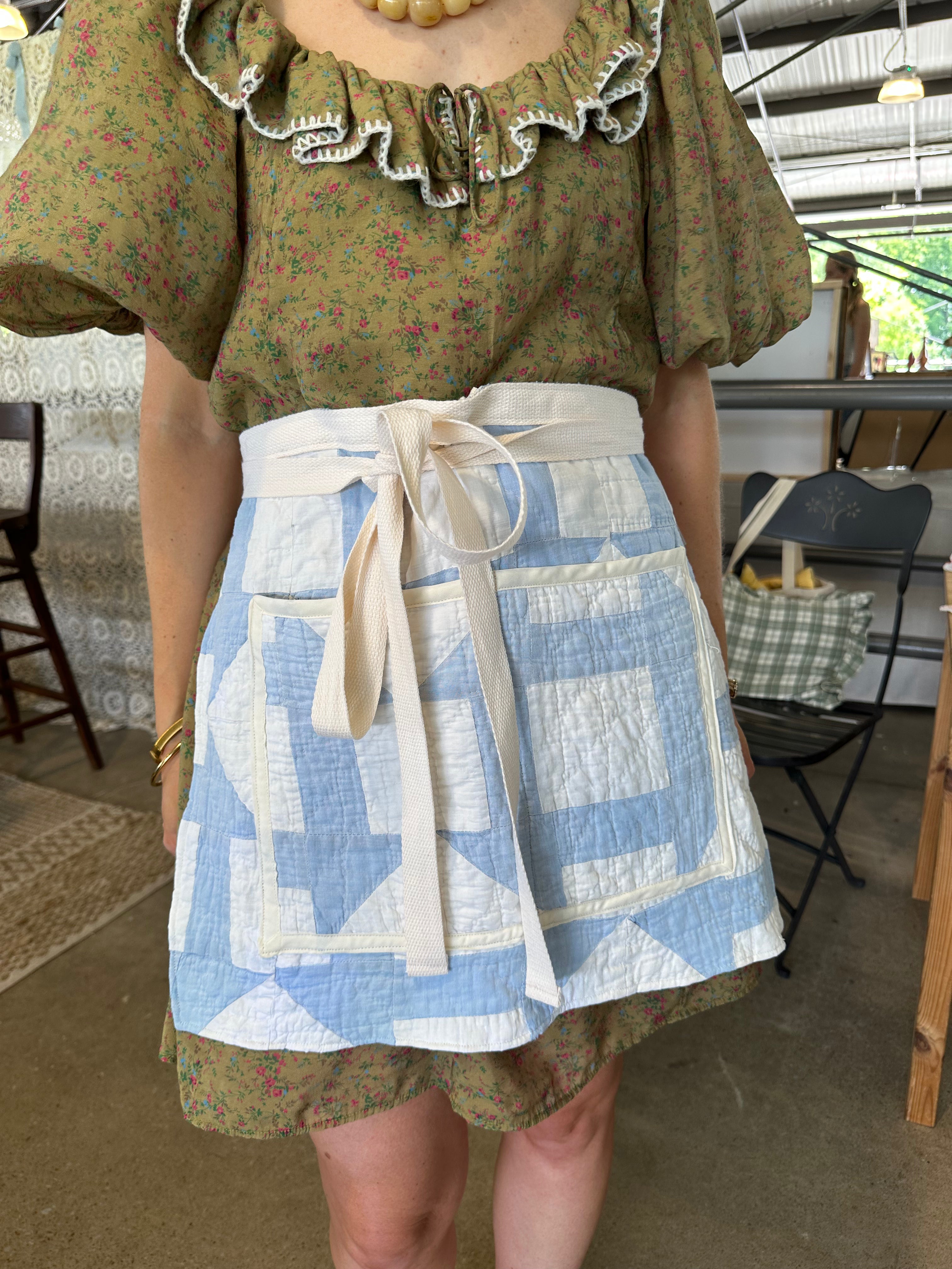 Vintage Quilt Apron (02)