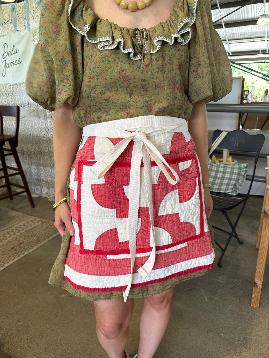 Vintage Quilt Apron (01)