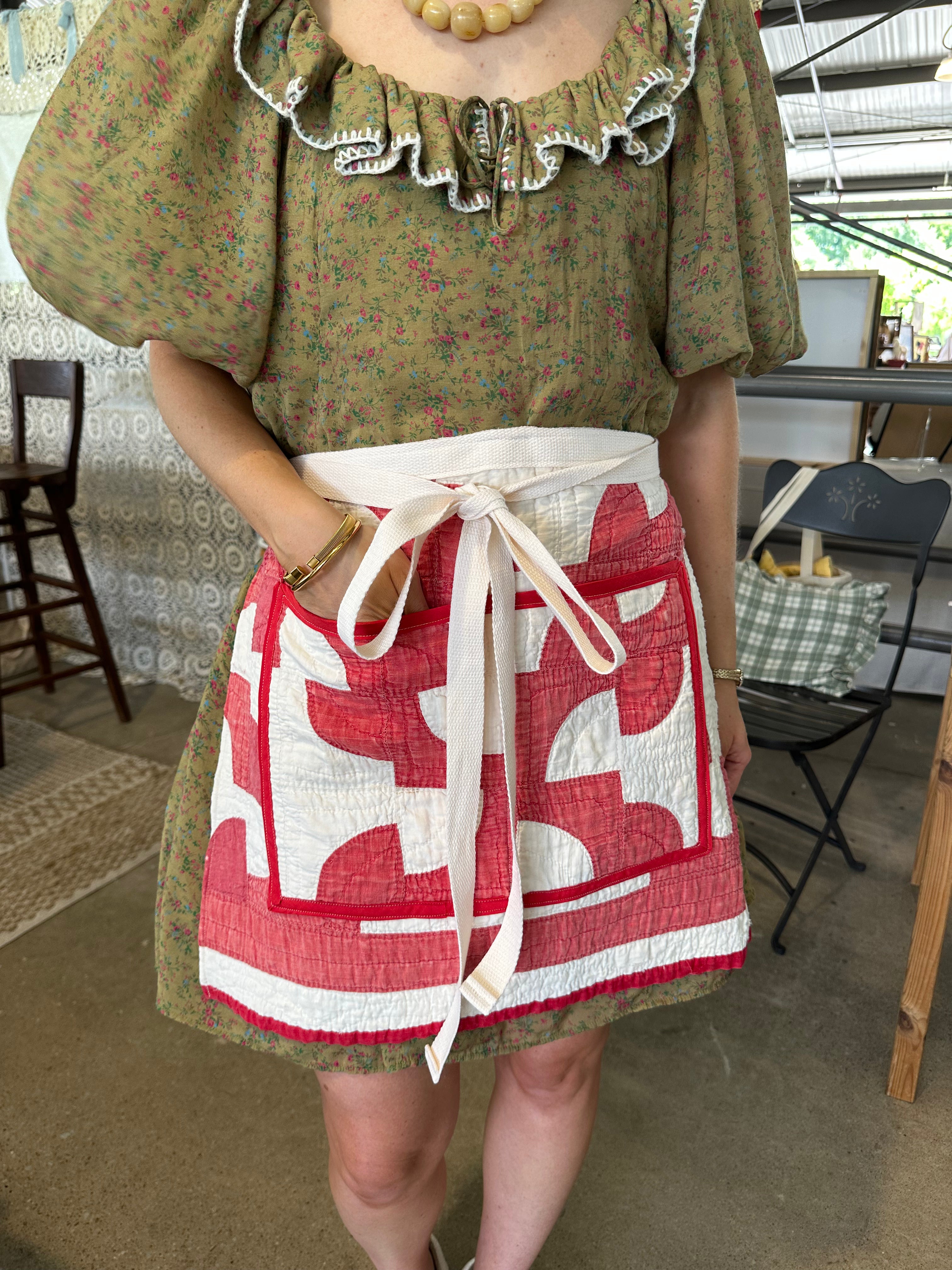 Vintage Quilt Apron (01)