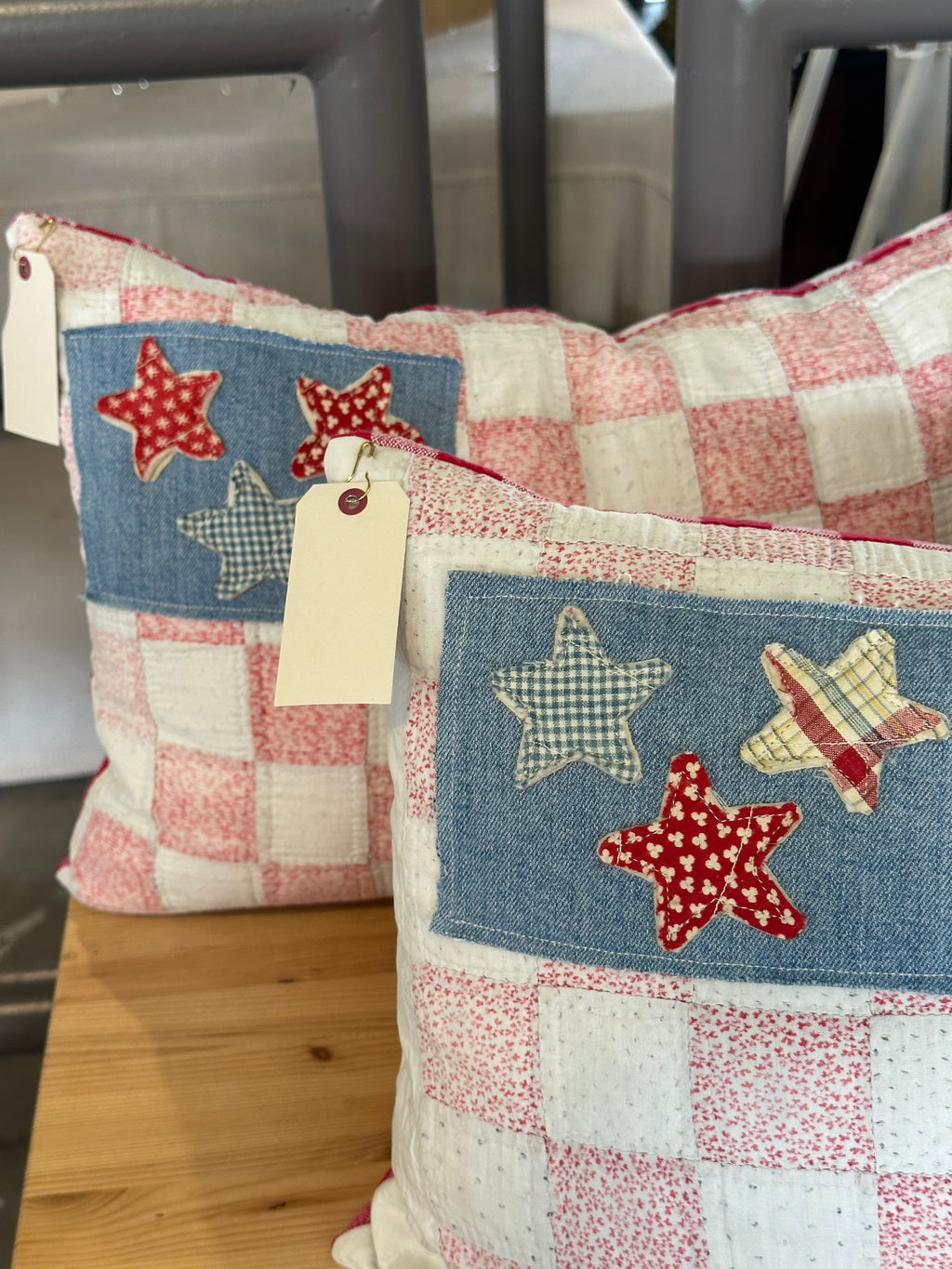 American Flag Quilt Pillow (01)