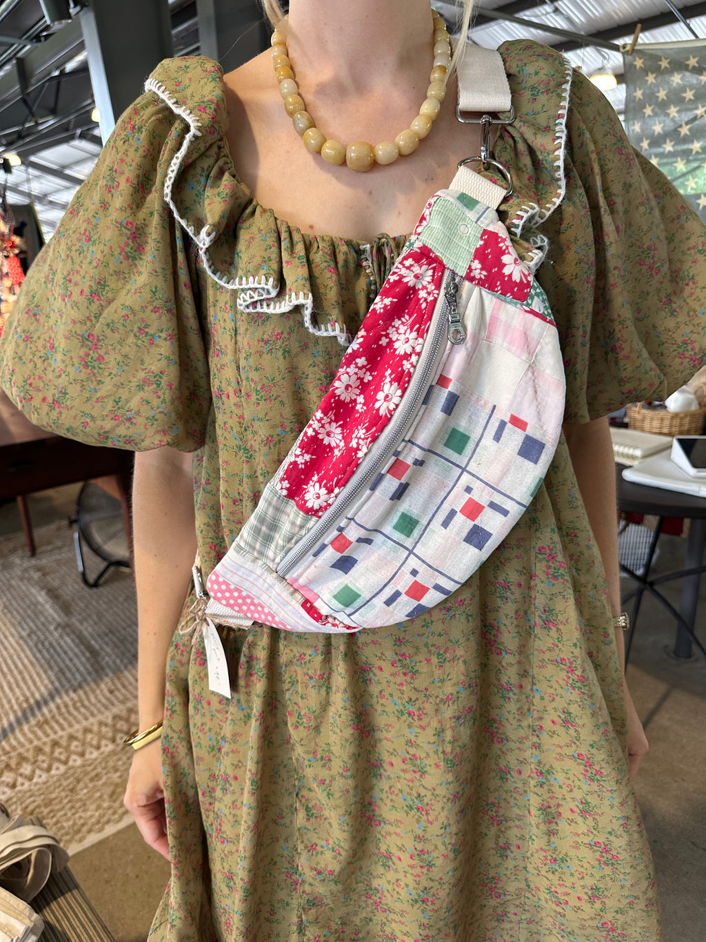 Vintage Quilt Fanny Pack (03)